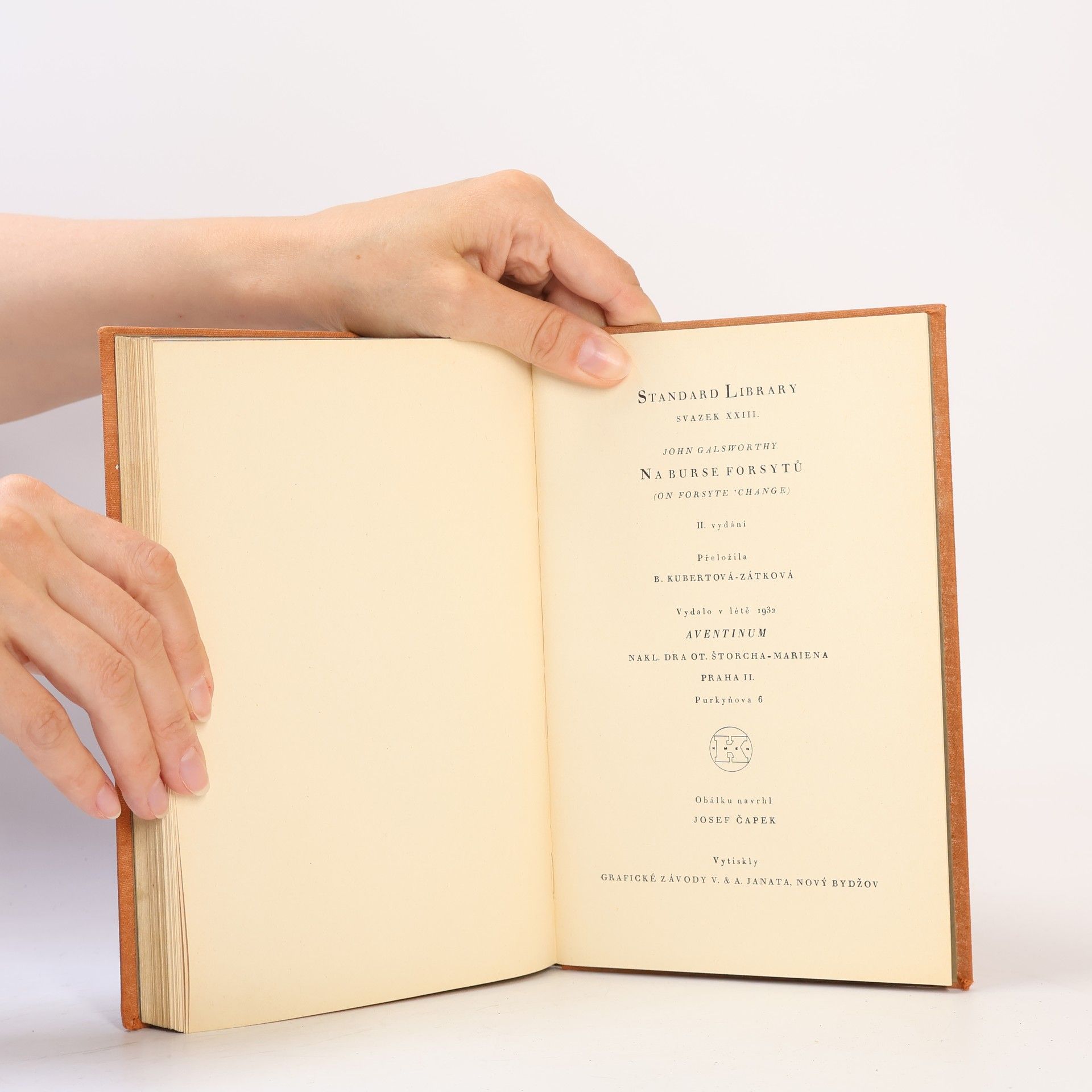 John Galsworthy Na burse Forsythů