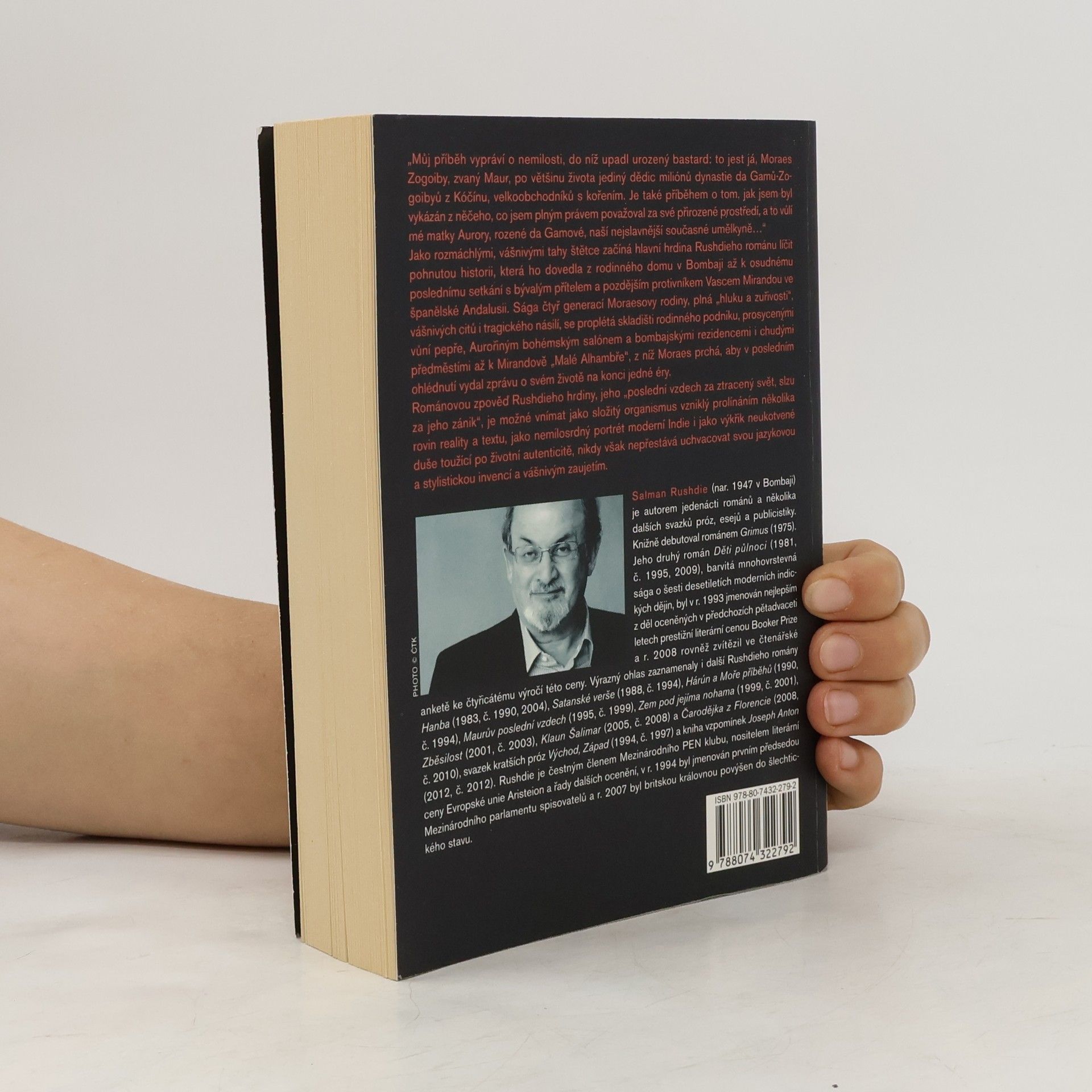 Salman Rushdie Maurův poslední vzdech