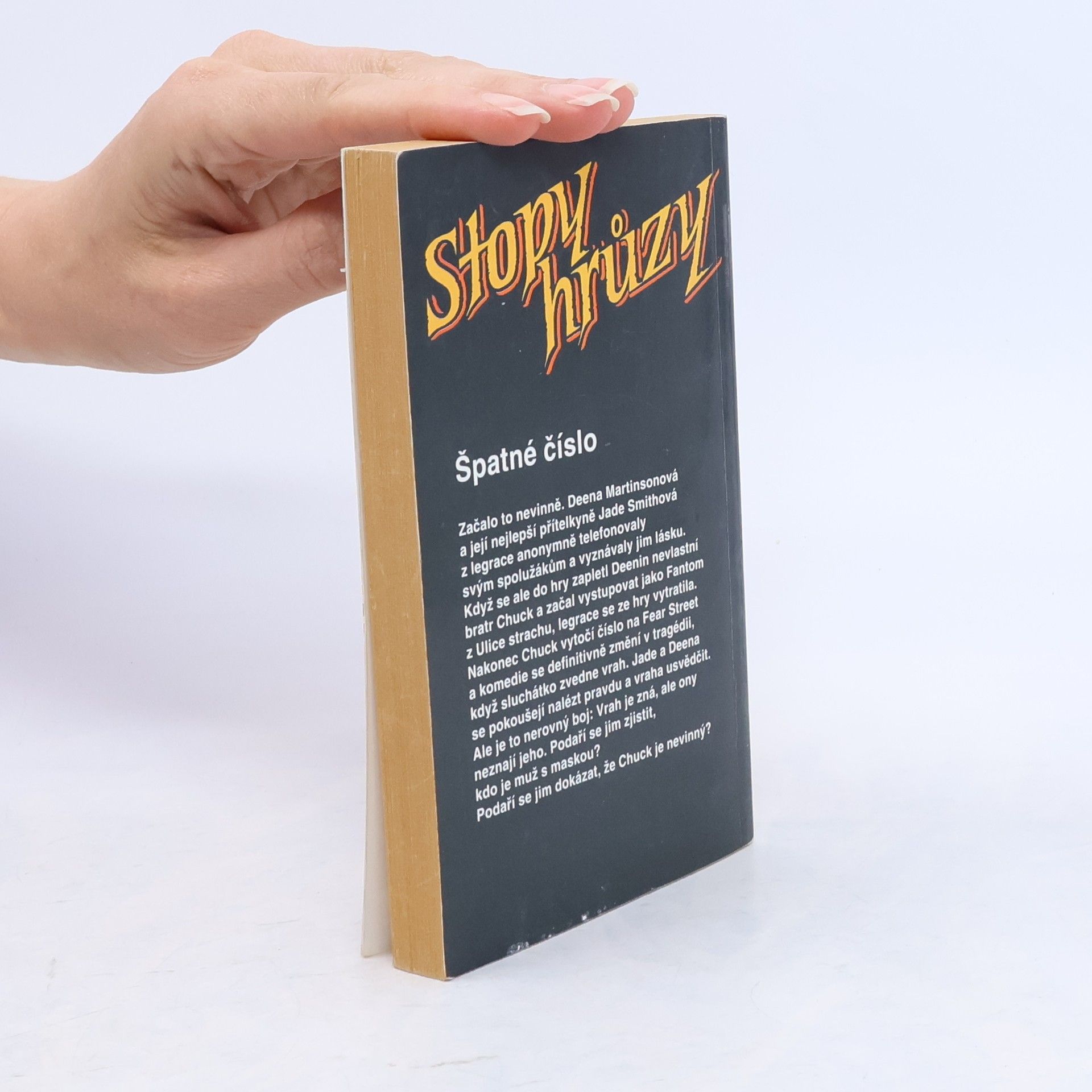 R. L. Stine Haló, tady fantom!