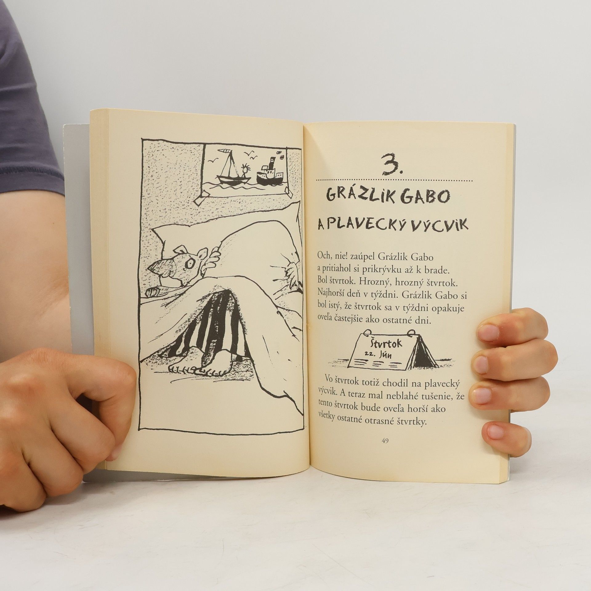 Francesca Simon Grázlik Gabo a kliatba múmie