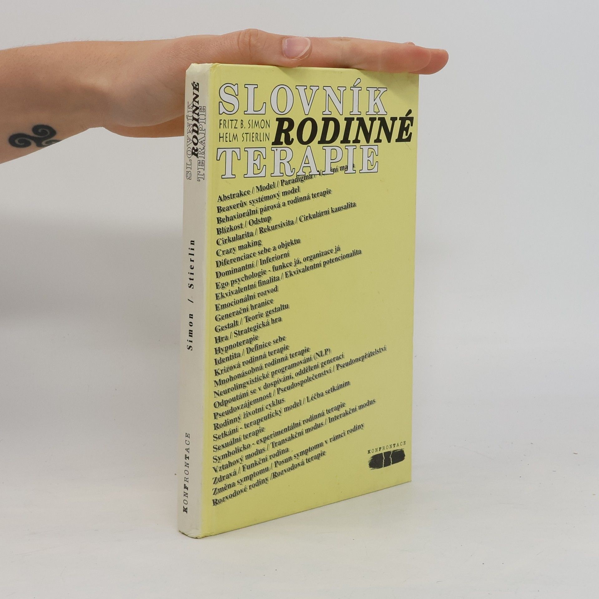 Fritz B. Simon Slovník rodinné terapie