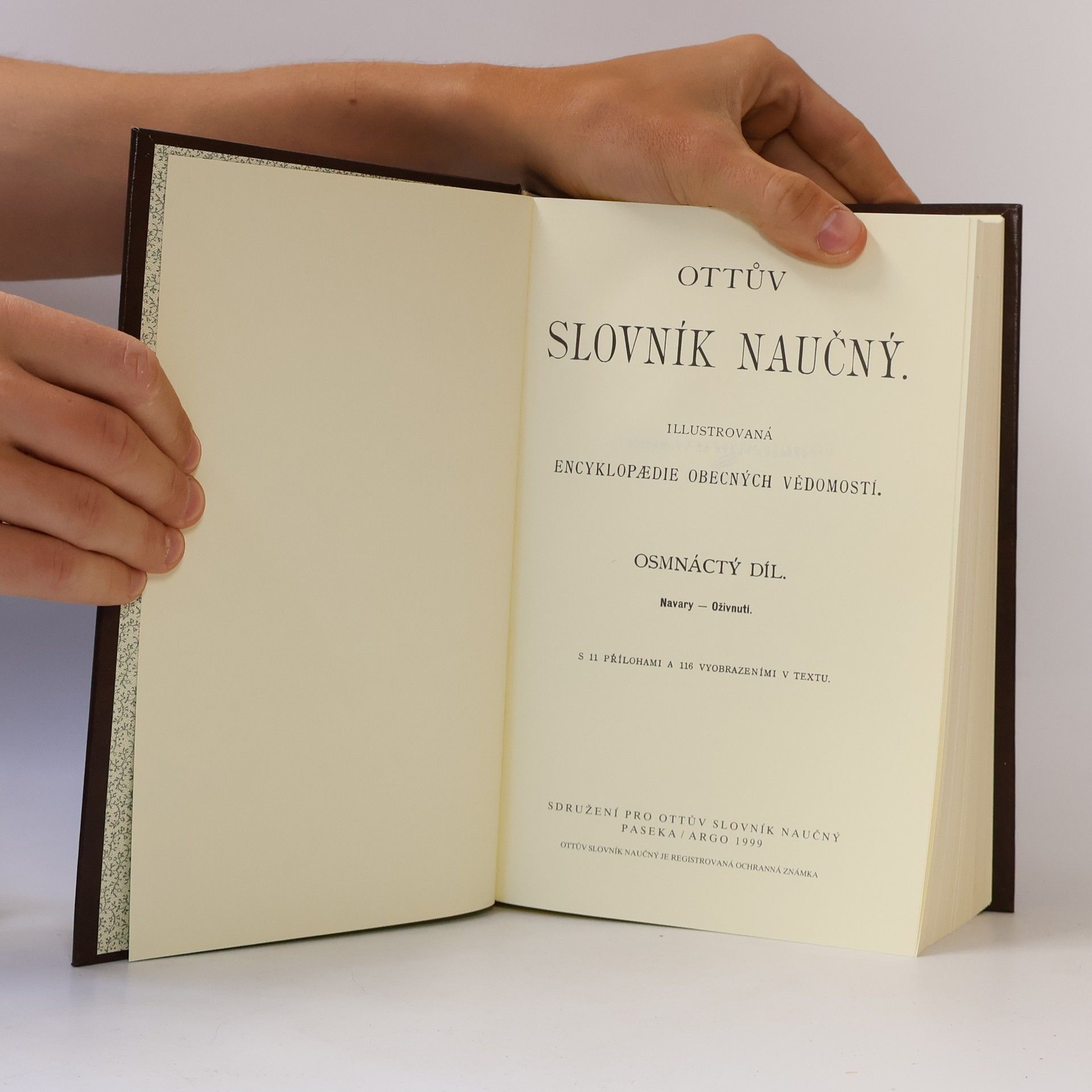 Kolektiv autorů Ottův slovník naučný XVIII. Navary - Oživnutí