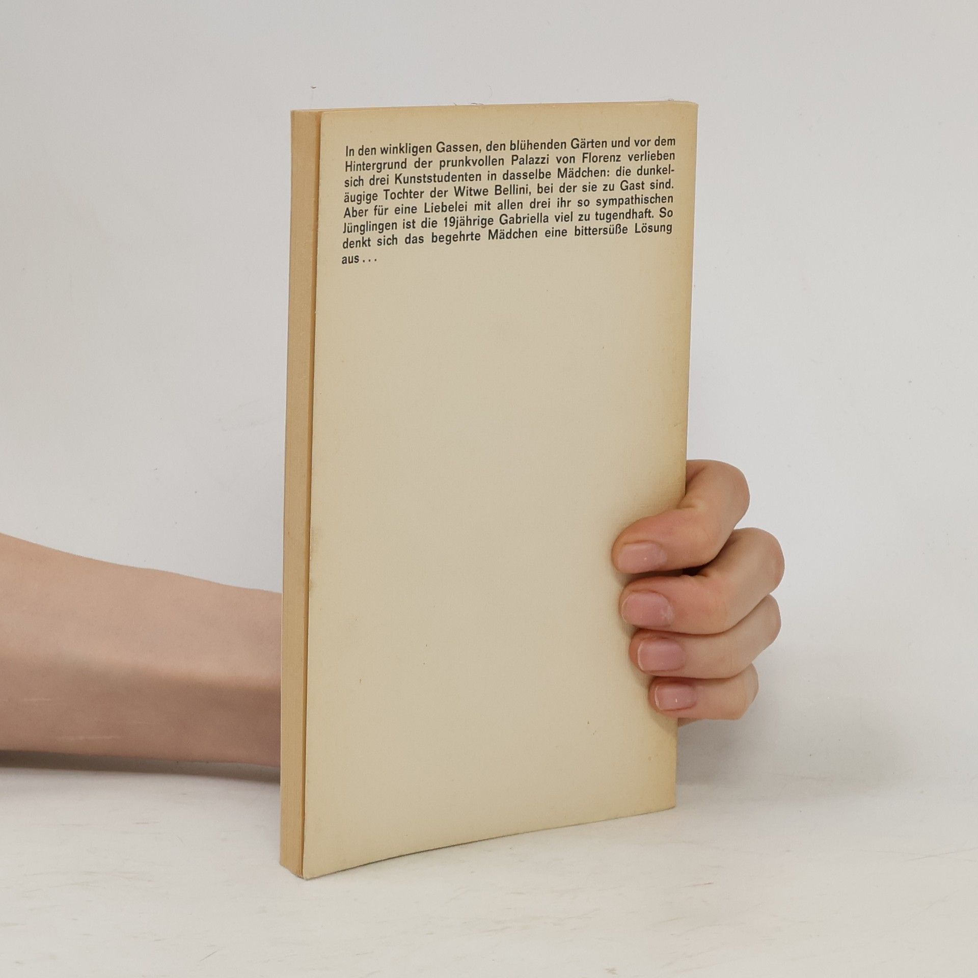 Joachim Fernau Ein Frühling in Florenz