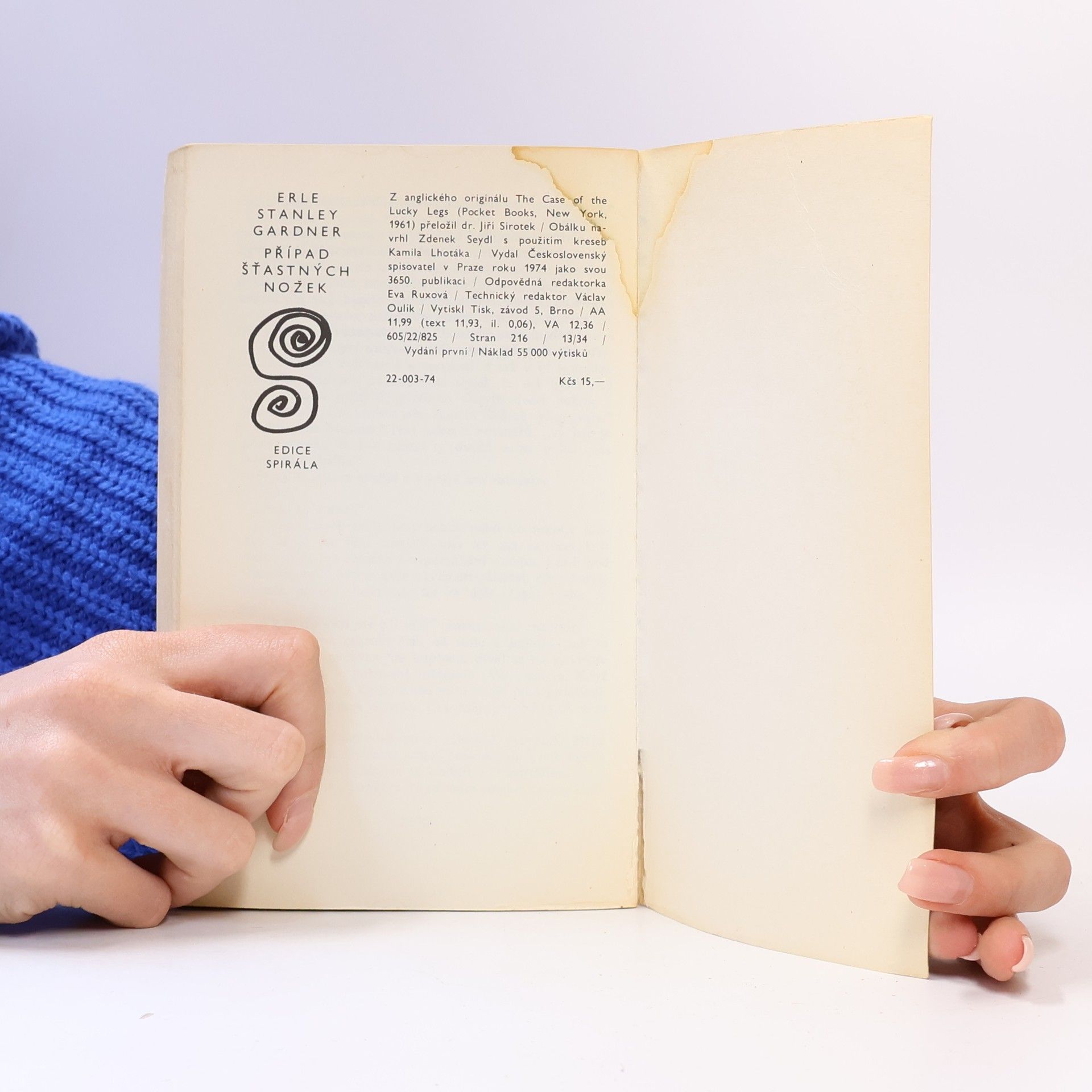 Erle Stanley Gardner Případ šťastných nožek