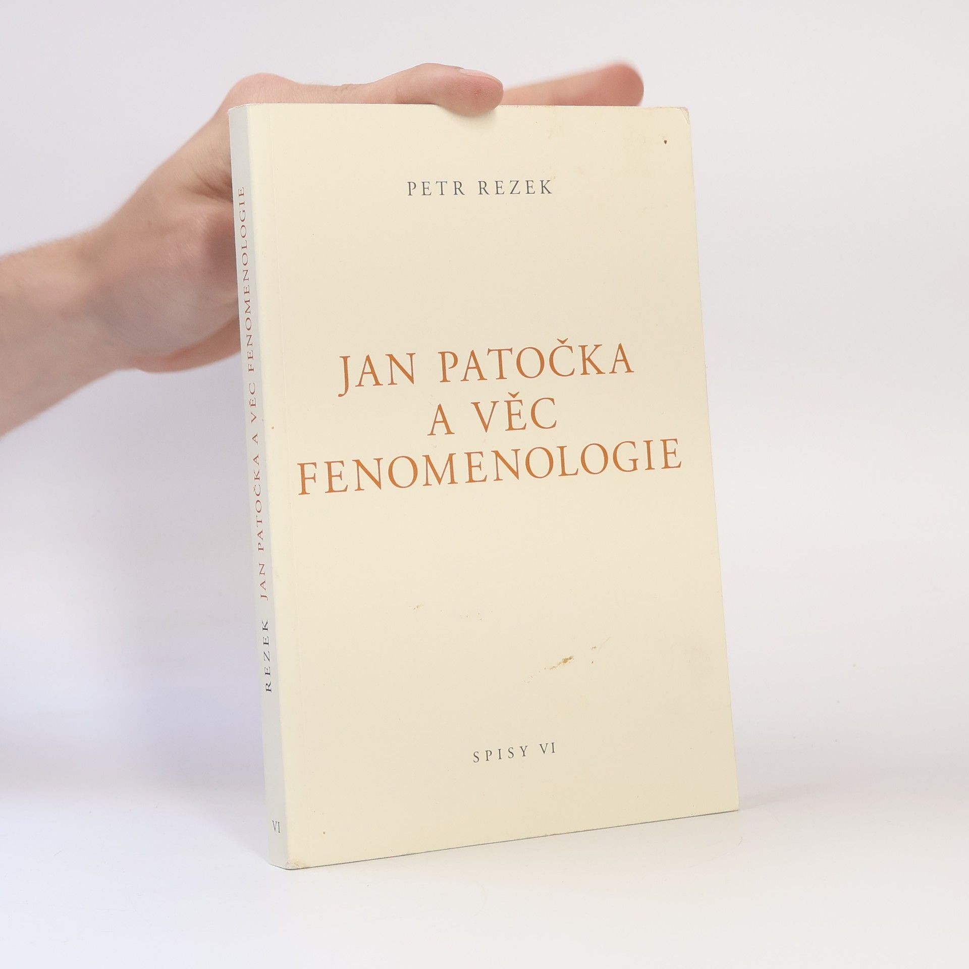 Jan Patočka a věc fenomenologie