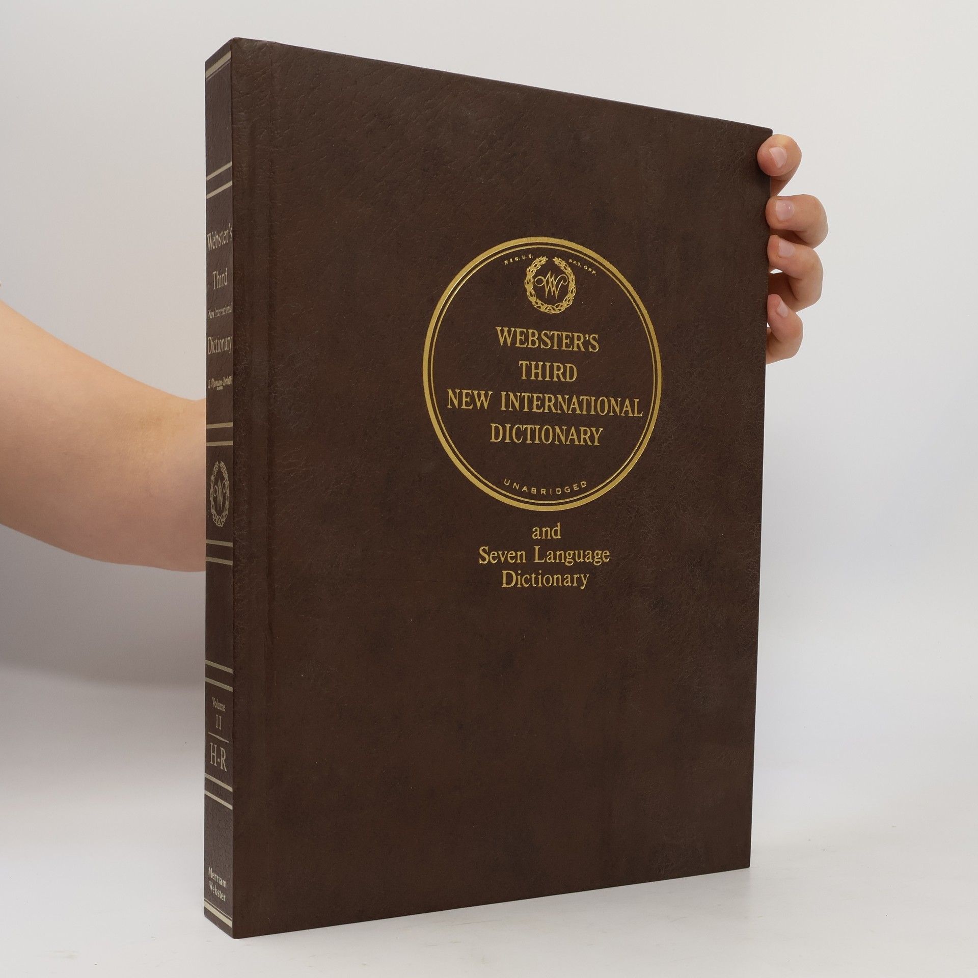 Philip Babcock Gove Webster's third new international dictionary of the English language