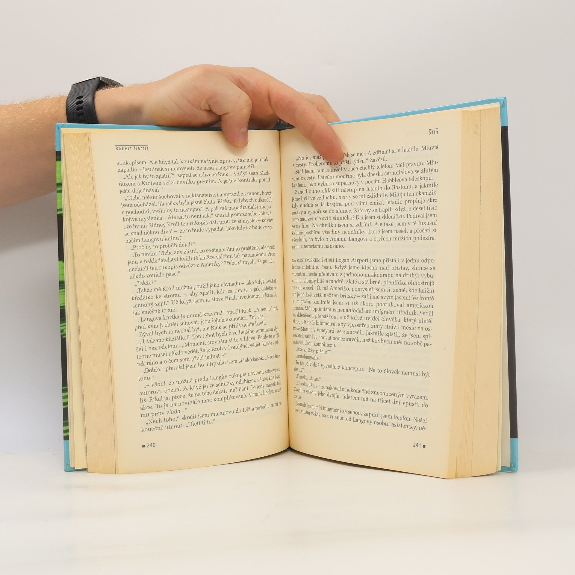 Robert Harris Testament, Stín, Konečná teorie