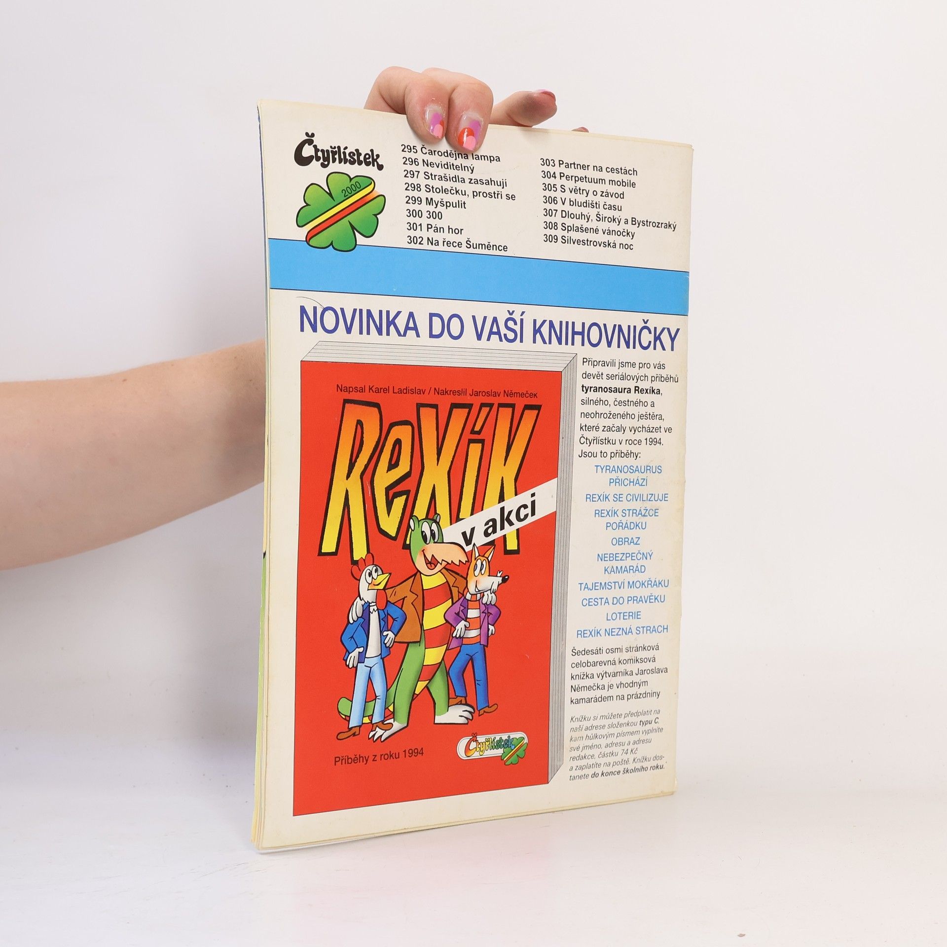 Auteurscollectief Čtyřlístek 301. 7/2000. Pán hor