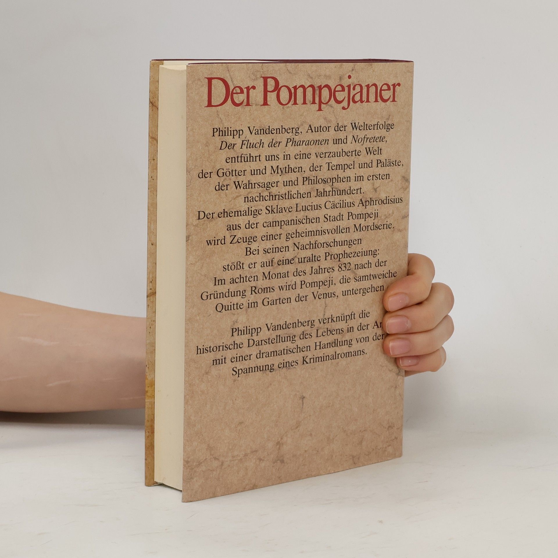 Philipp Vandenberg Der Pompejaner