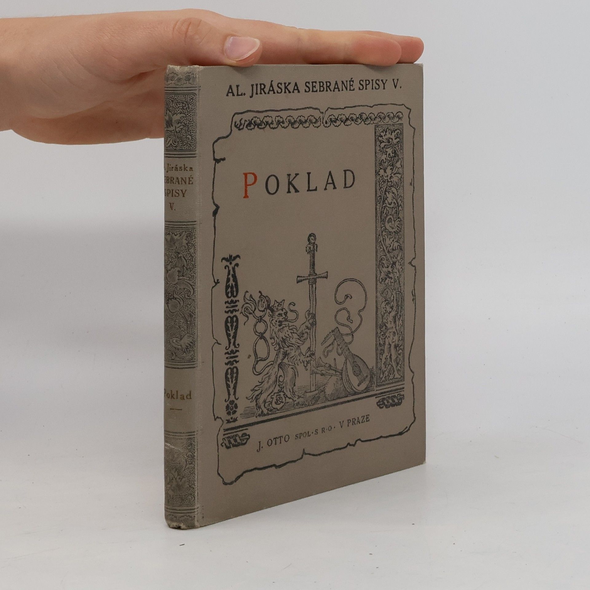 Alois Jirásek Poklad. Historický obraz z osmnáctého století