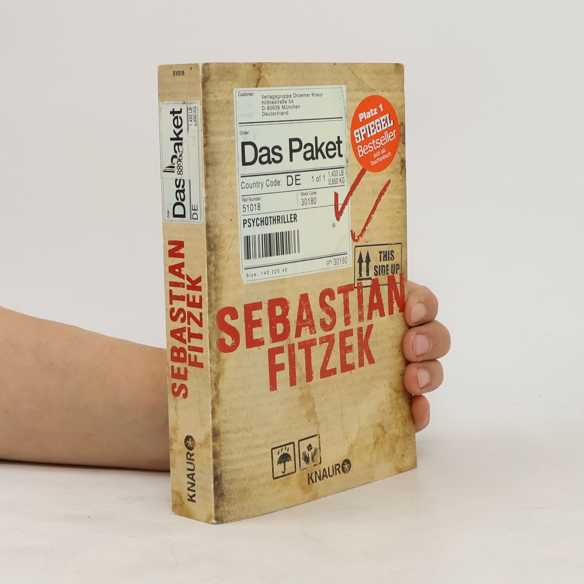 Sebastian Fitzek Das Paket