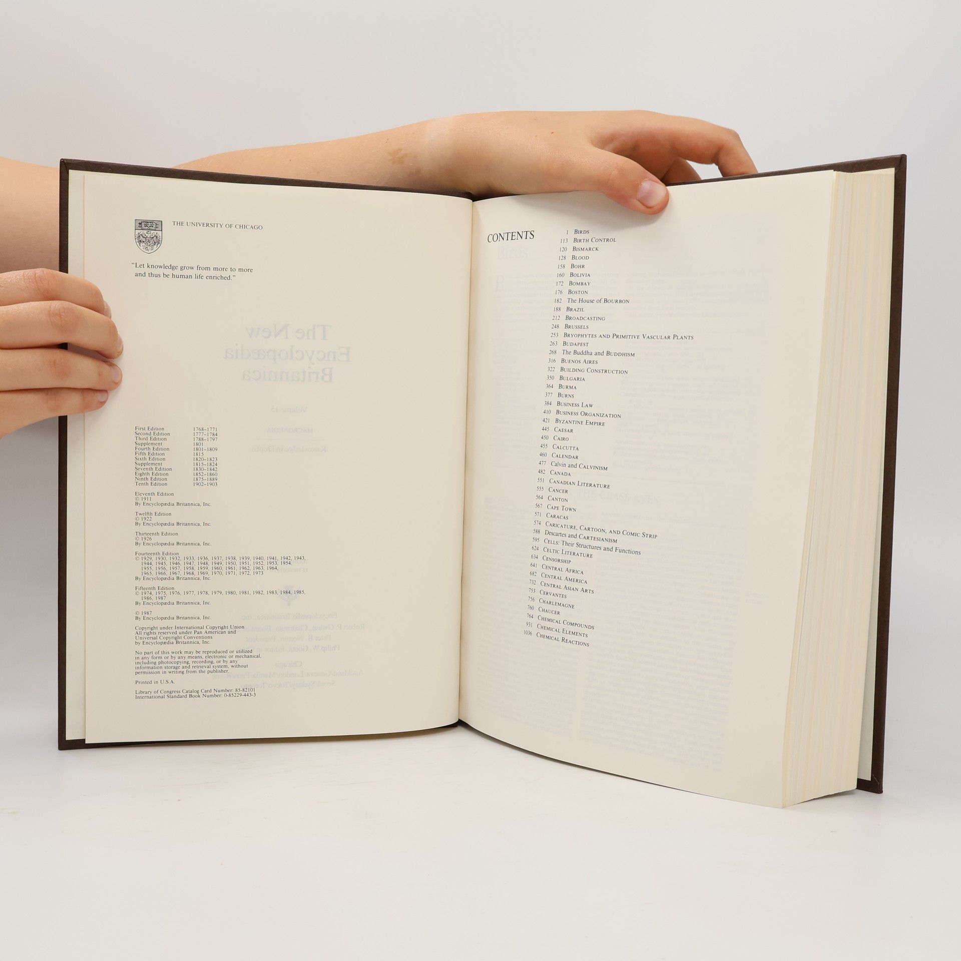 Collectif d'auteurs The New Encyclopædia Britannica 15