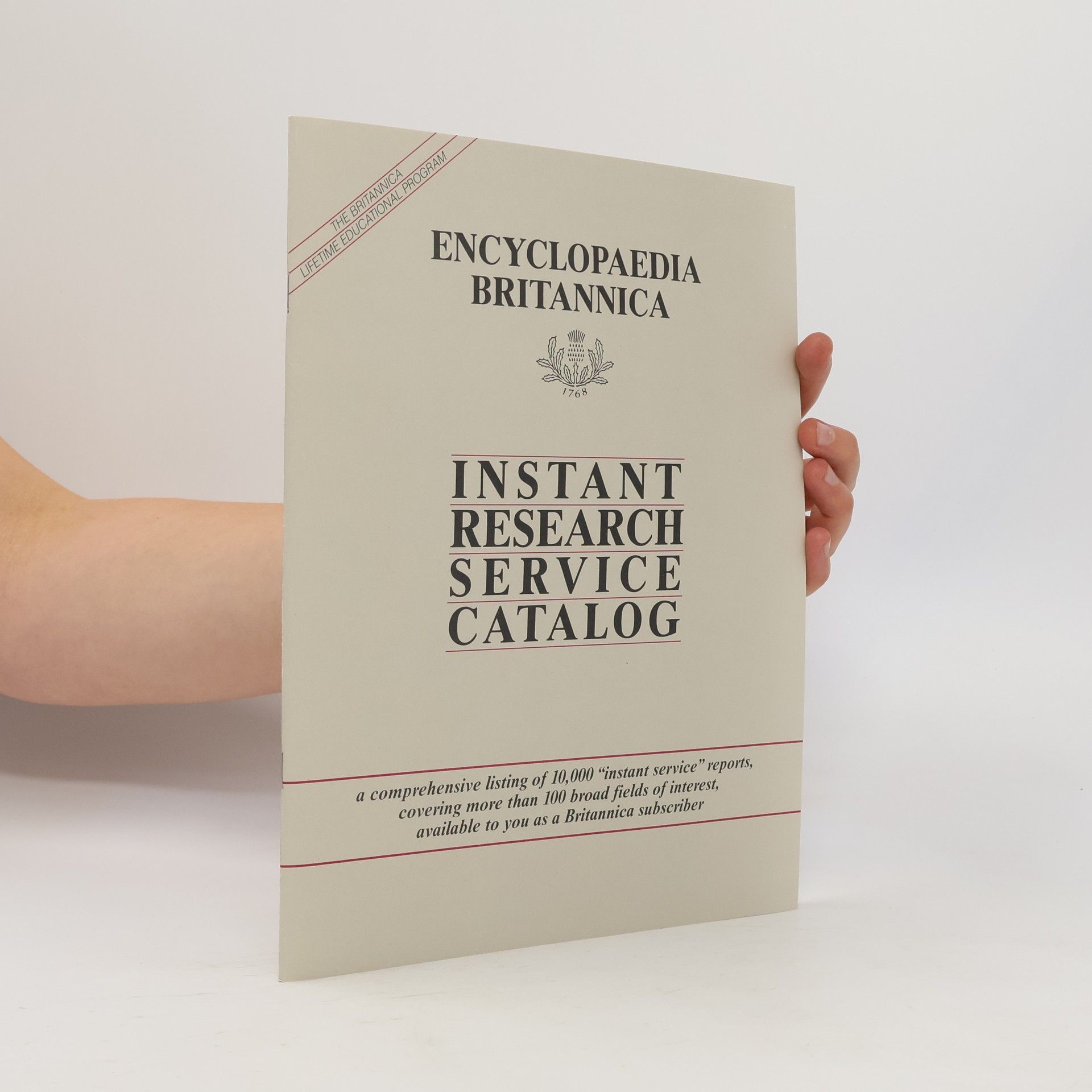 Autorenkollektiv Encyclopaedia Britannica. Instant Research Service Catalog