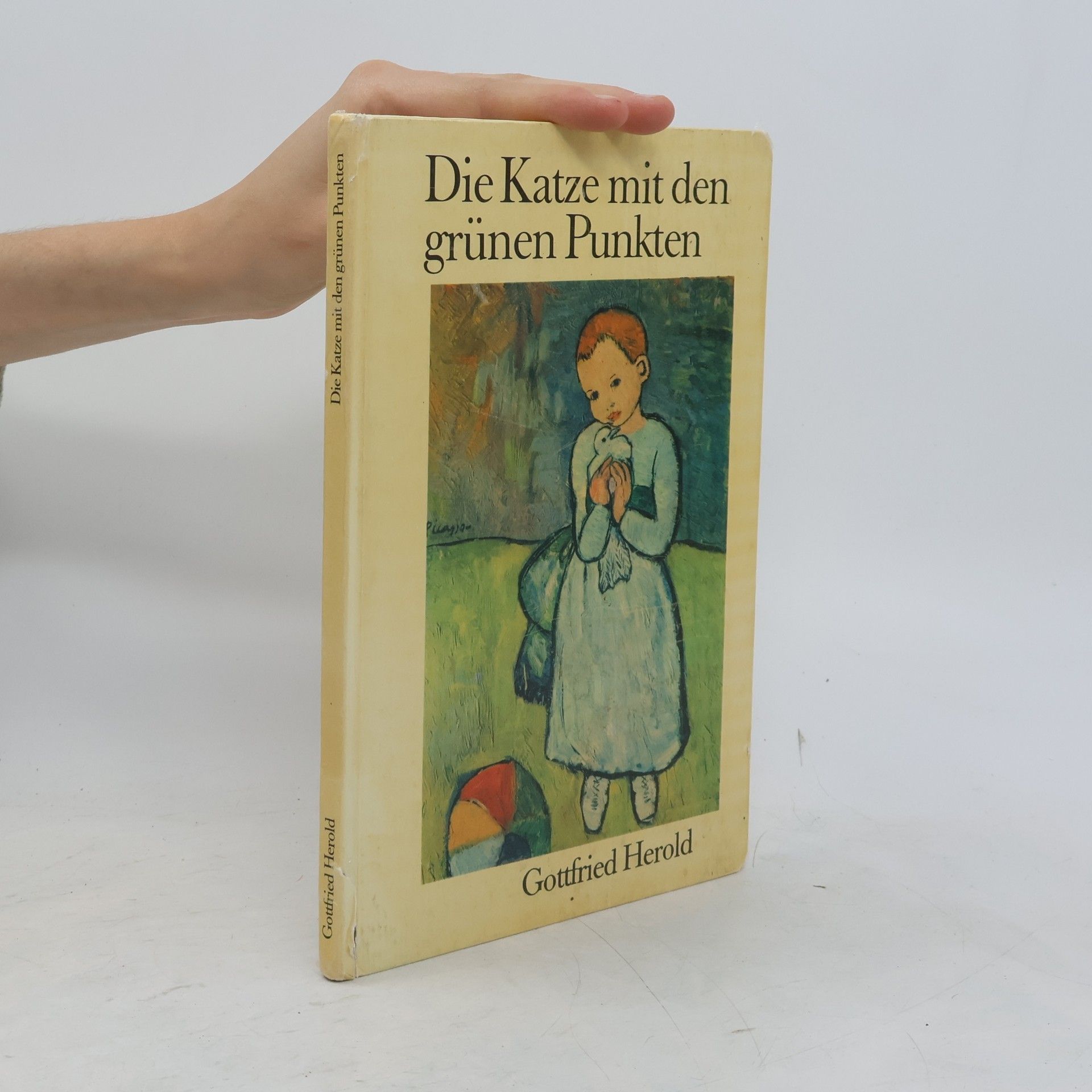 Die Katze mit den grünen Punkten