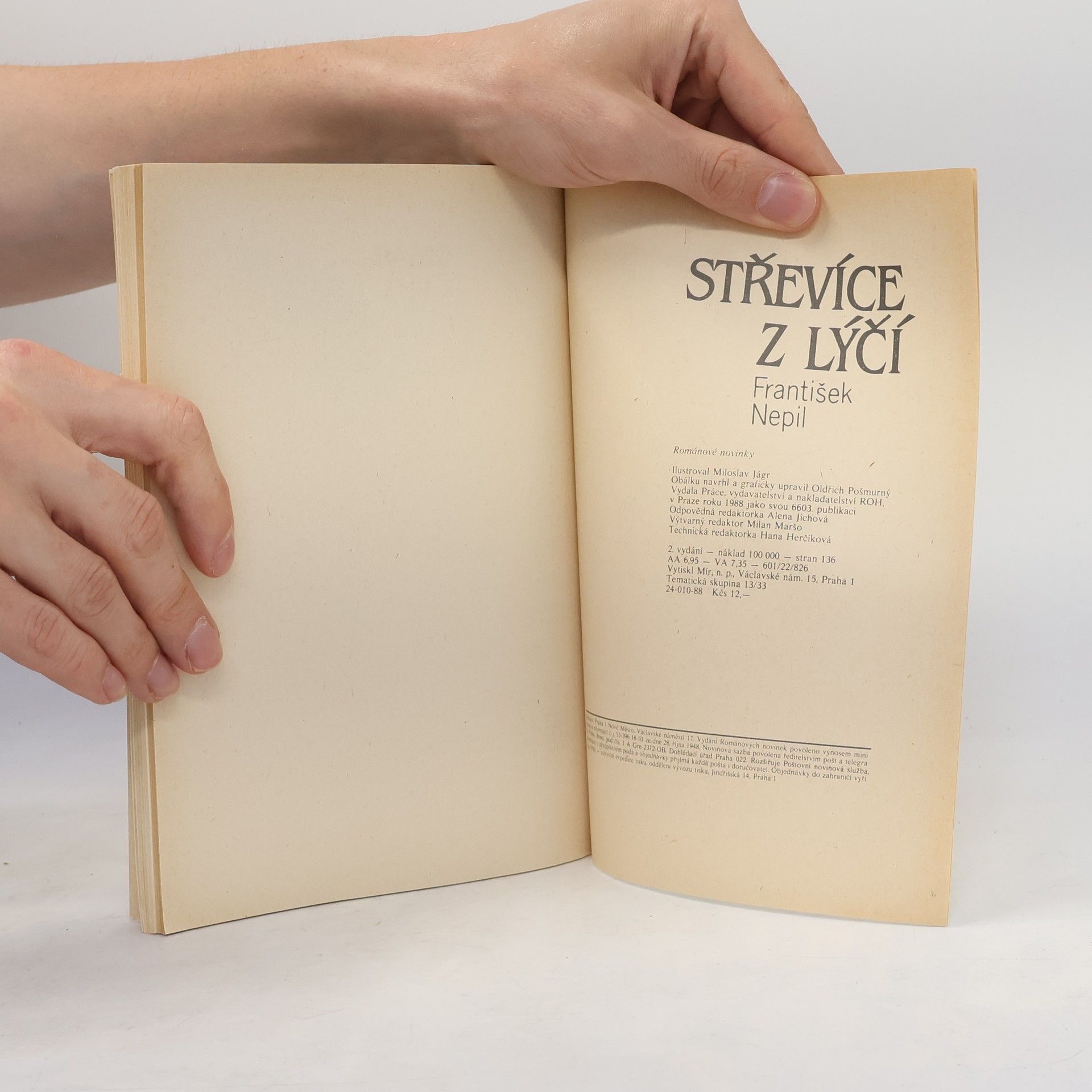 František Nepil Střevíce z lýčí