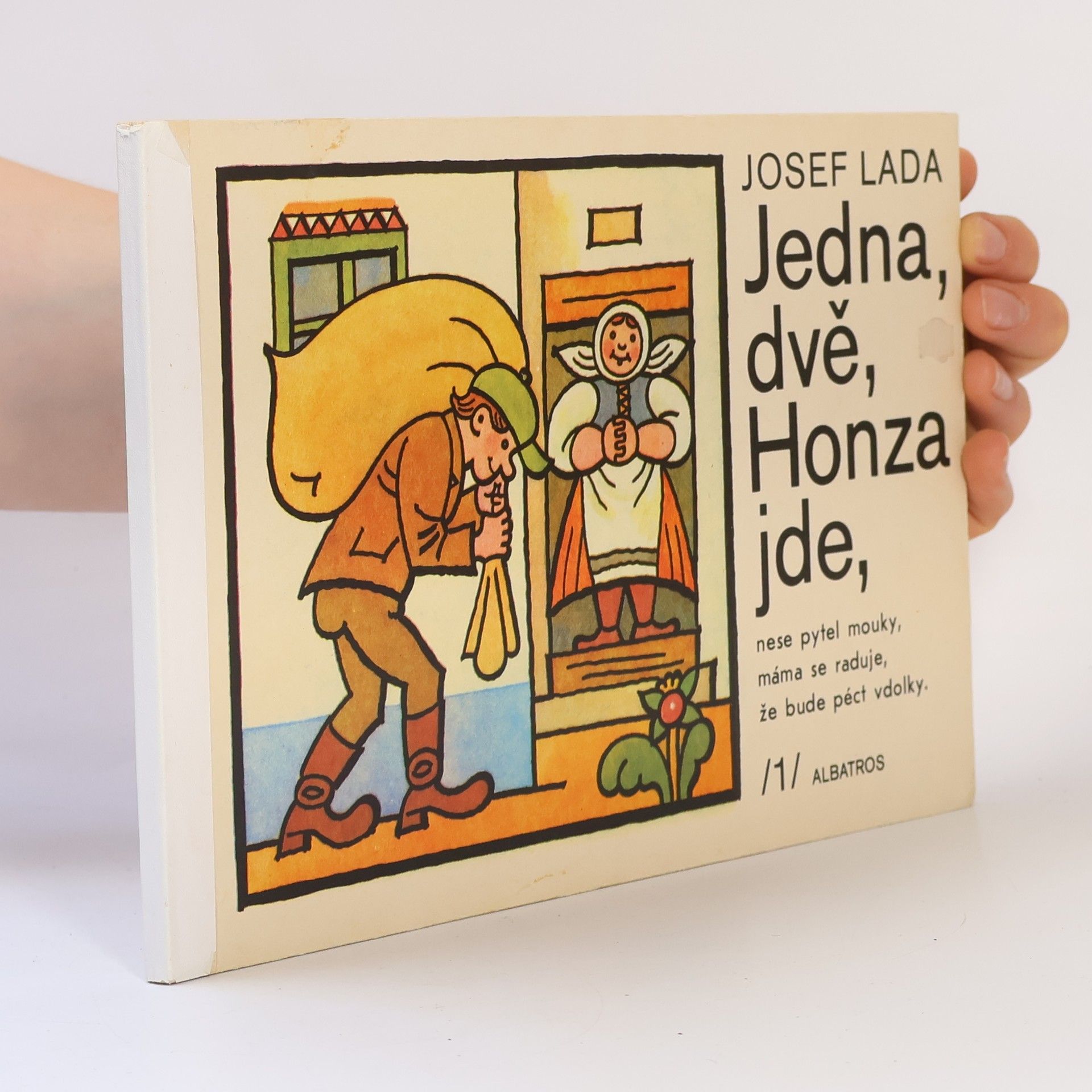 Josef Lada Jedna, dvě, Honza jde