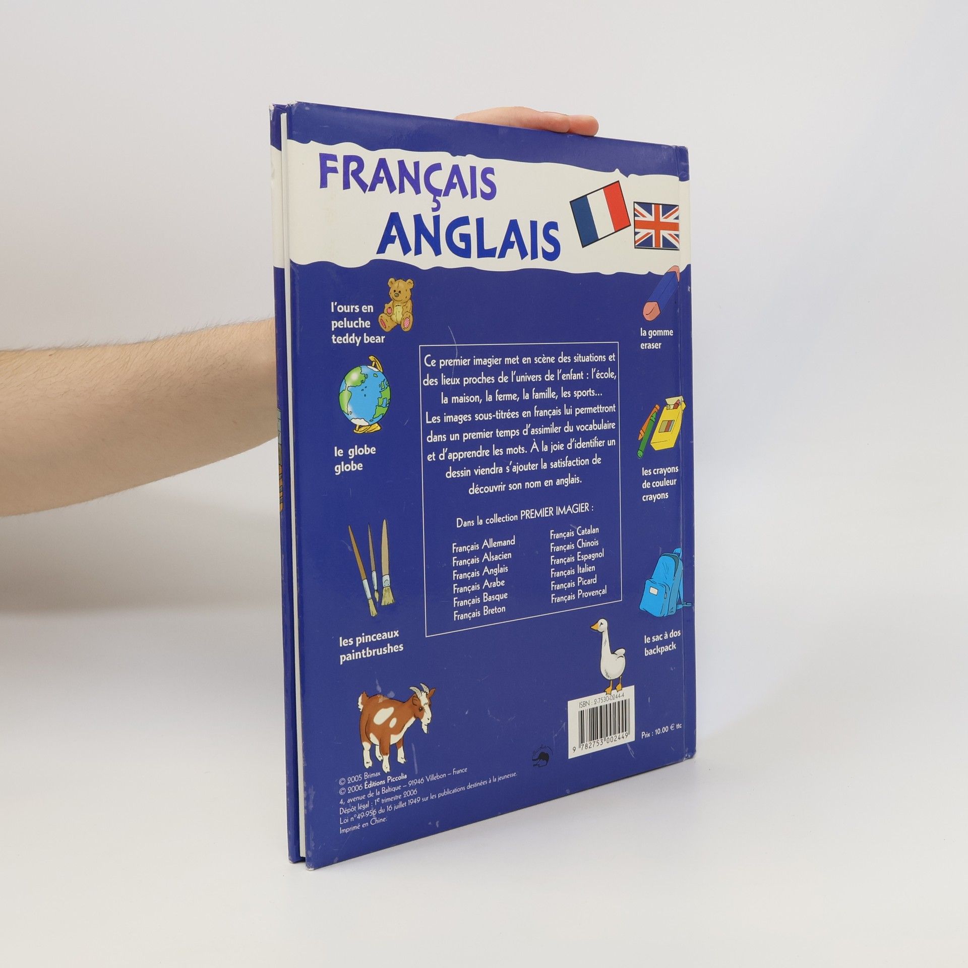 Kolektív autorov Français anglais. Premier imagier