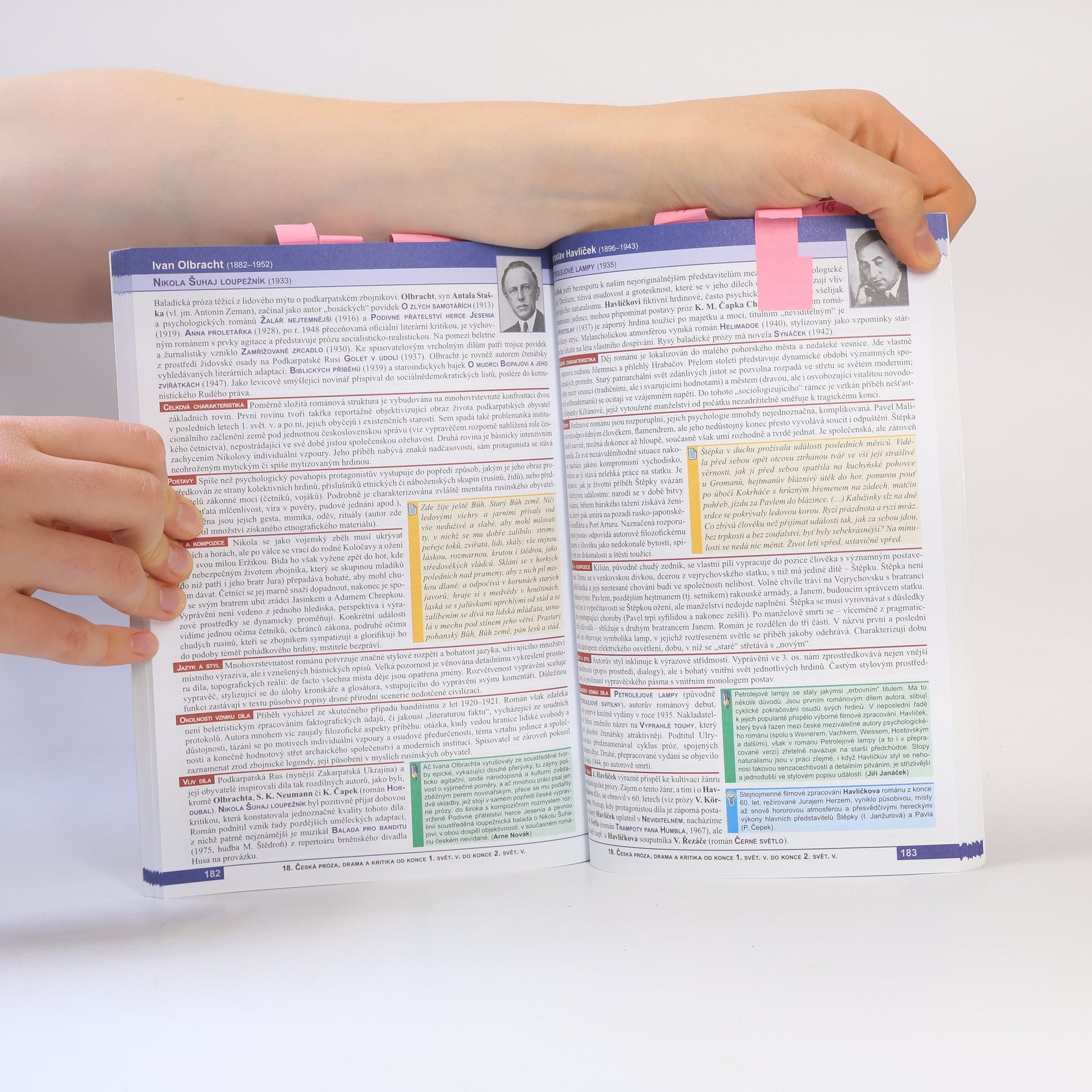 Otakar Slanař Obsahy a rozbory děl. K Literatuře - přehledu SŠ učiva