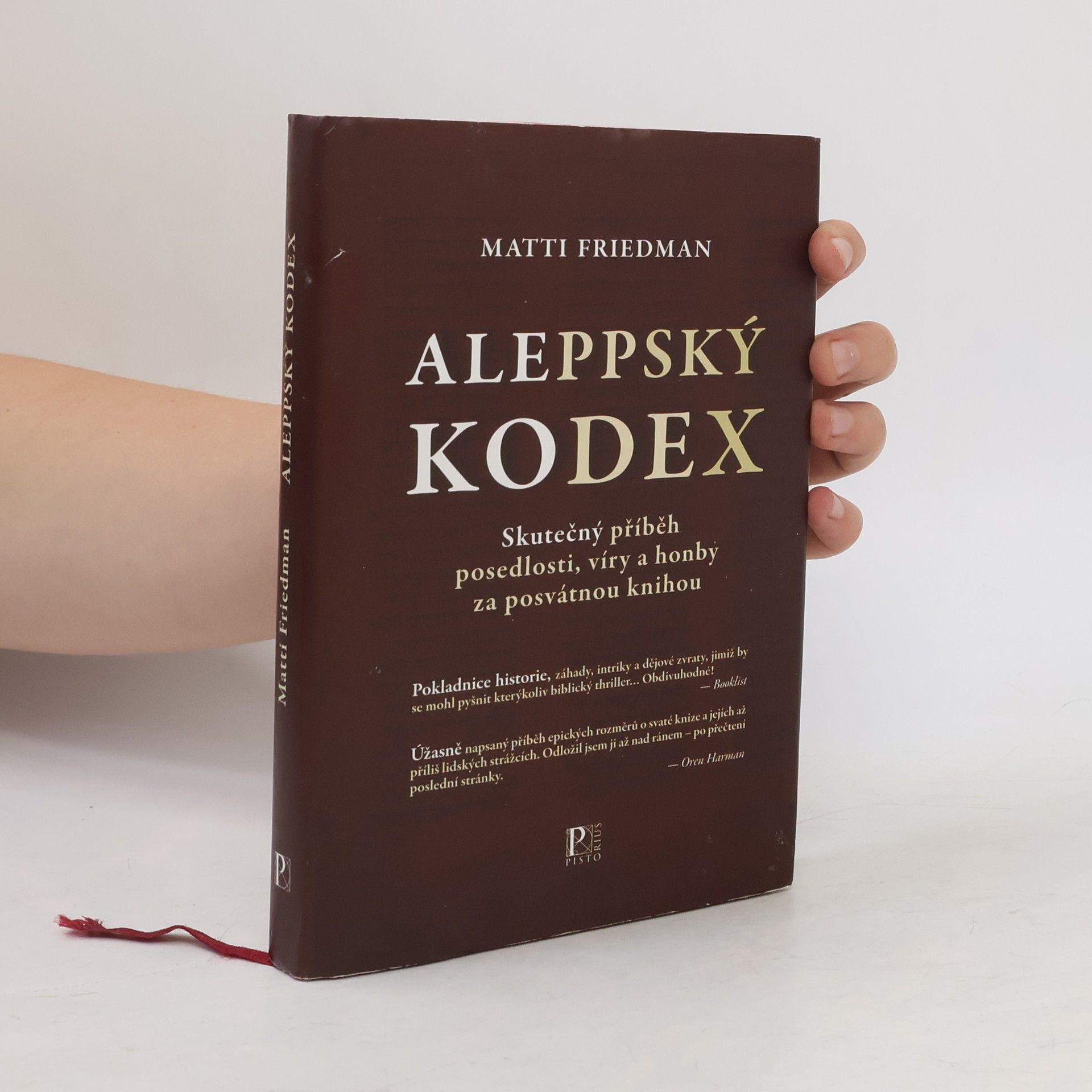 Matti Friedman Aleppský kodex
