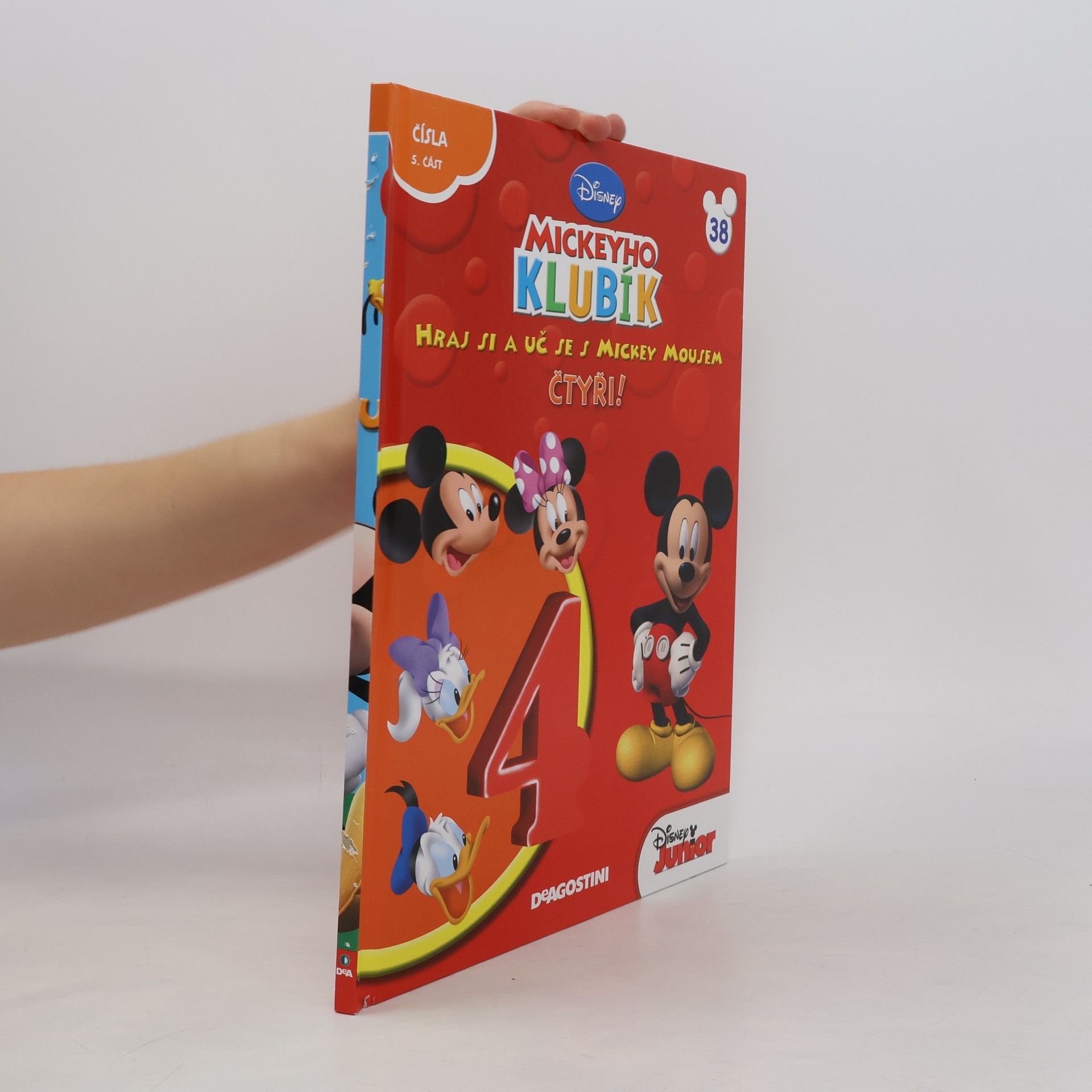 Jana Nováková Mickeyho klubík. Hraj si a uč se s Mickey Mousem. Čtyři!