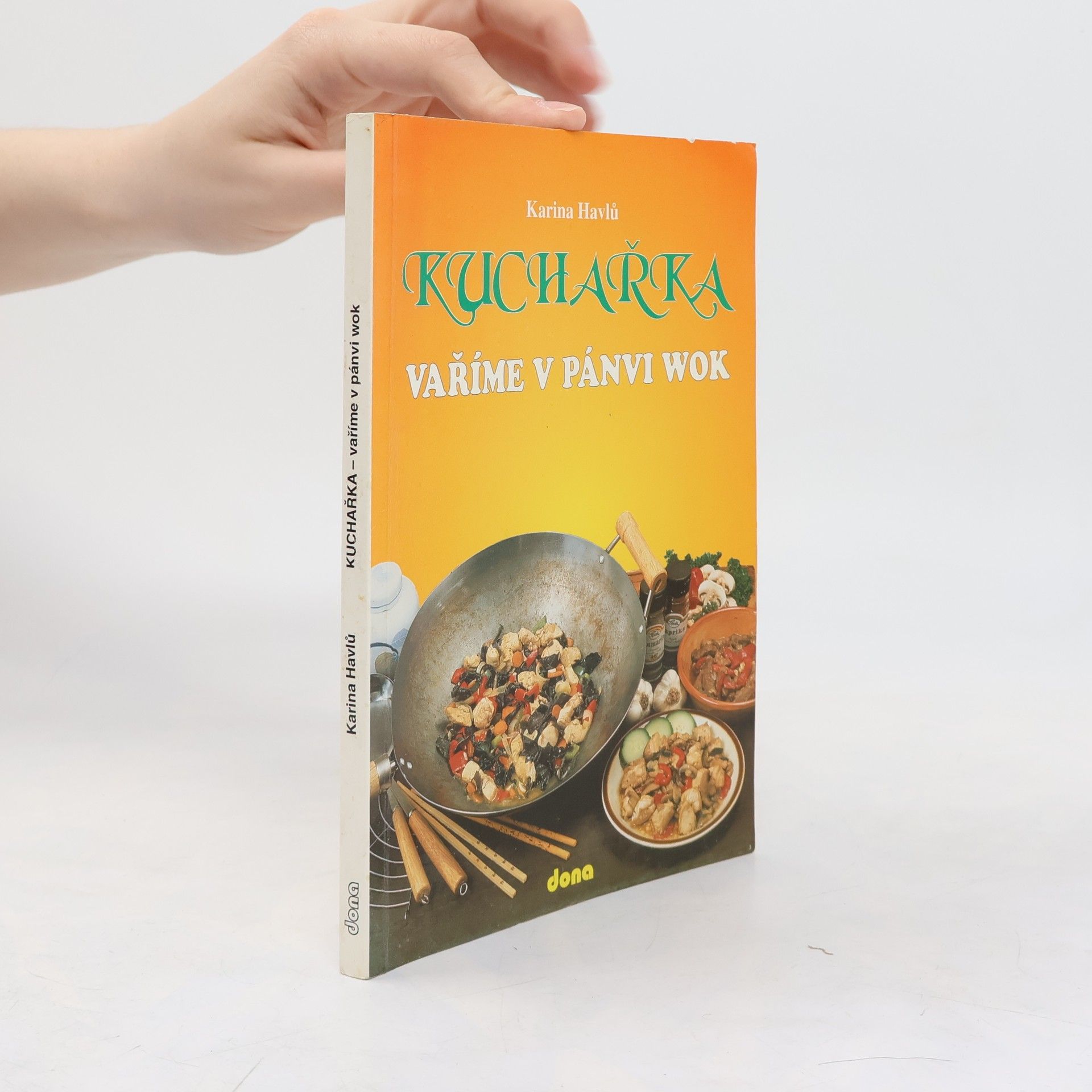Karina Havlů Kuchařka. Vaříme v pánvi wok