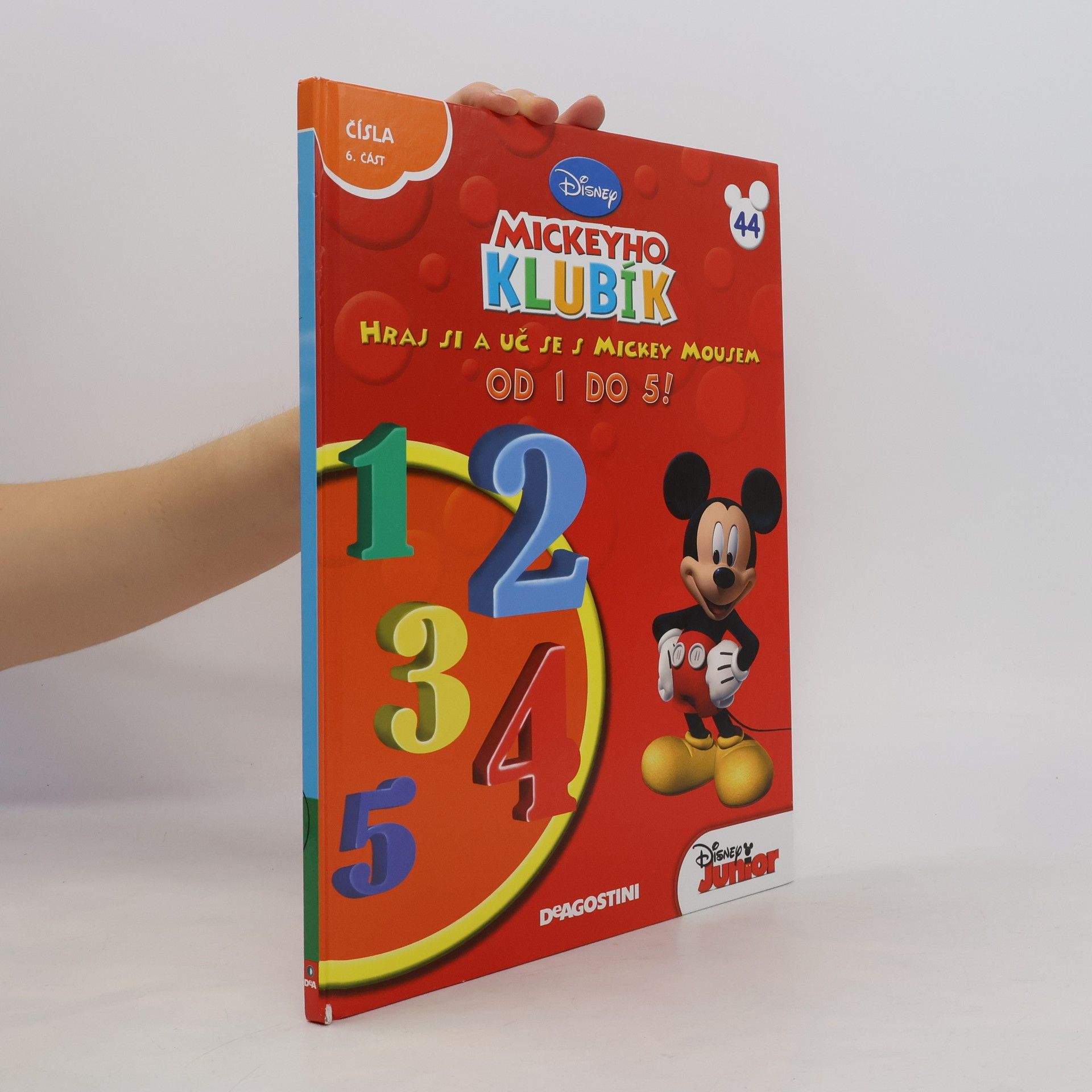 Kolektiv autorů Mickeyho klubík 44. Hraj si a uč se s Mickey Mousem. Od 1 do 5!