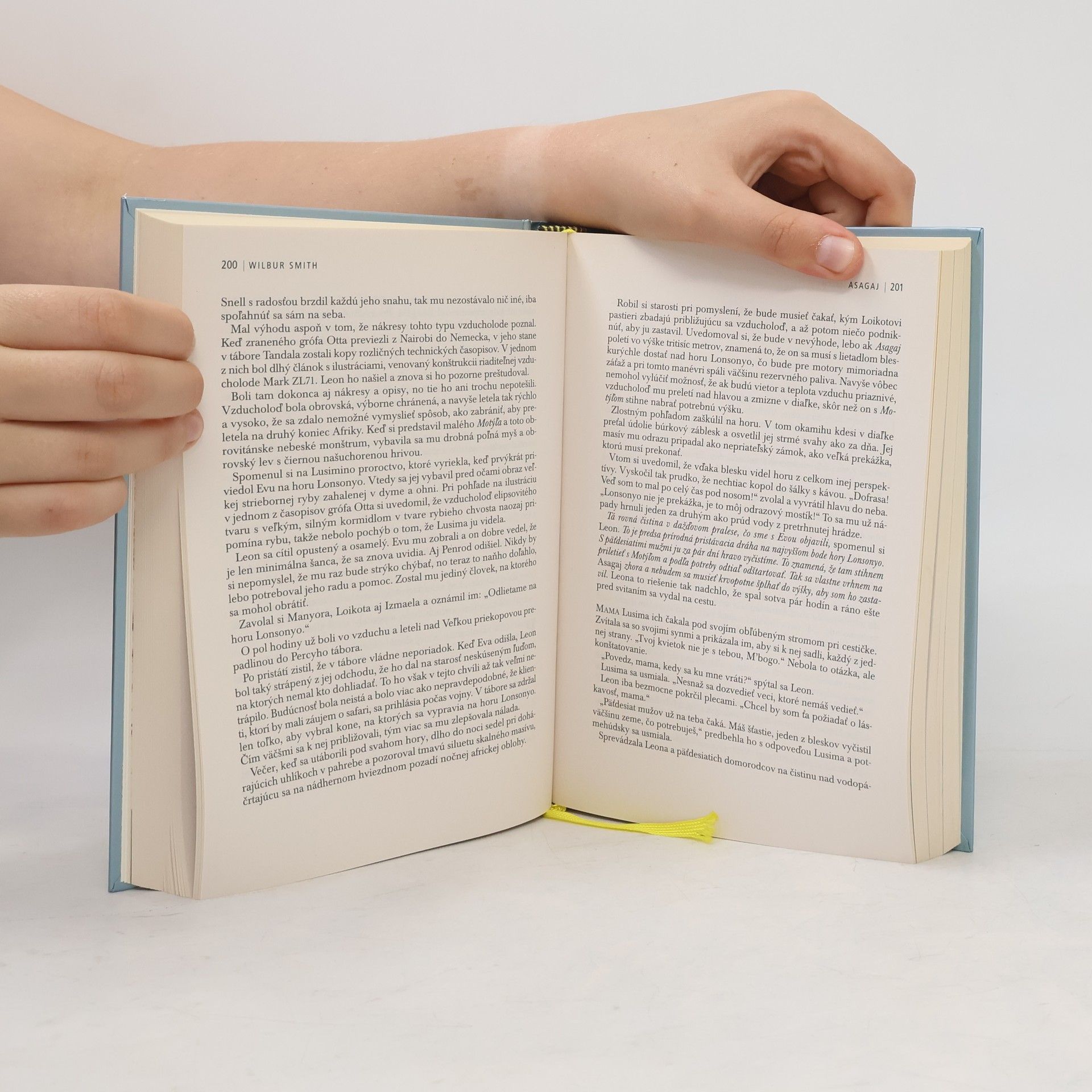 Wilbur A. Smith Najlepšie svetové čítanie : Asagaj, Hodiny taliančiny, Temnejšie než noc, Spolok milovníkov literatúry a zemiakového koláča