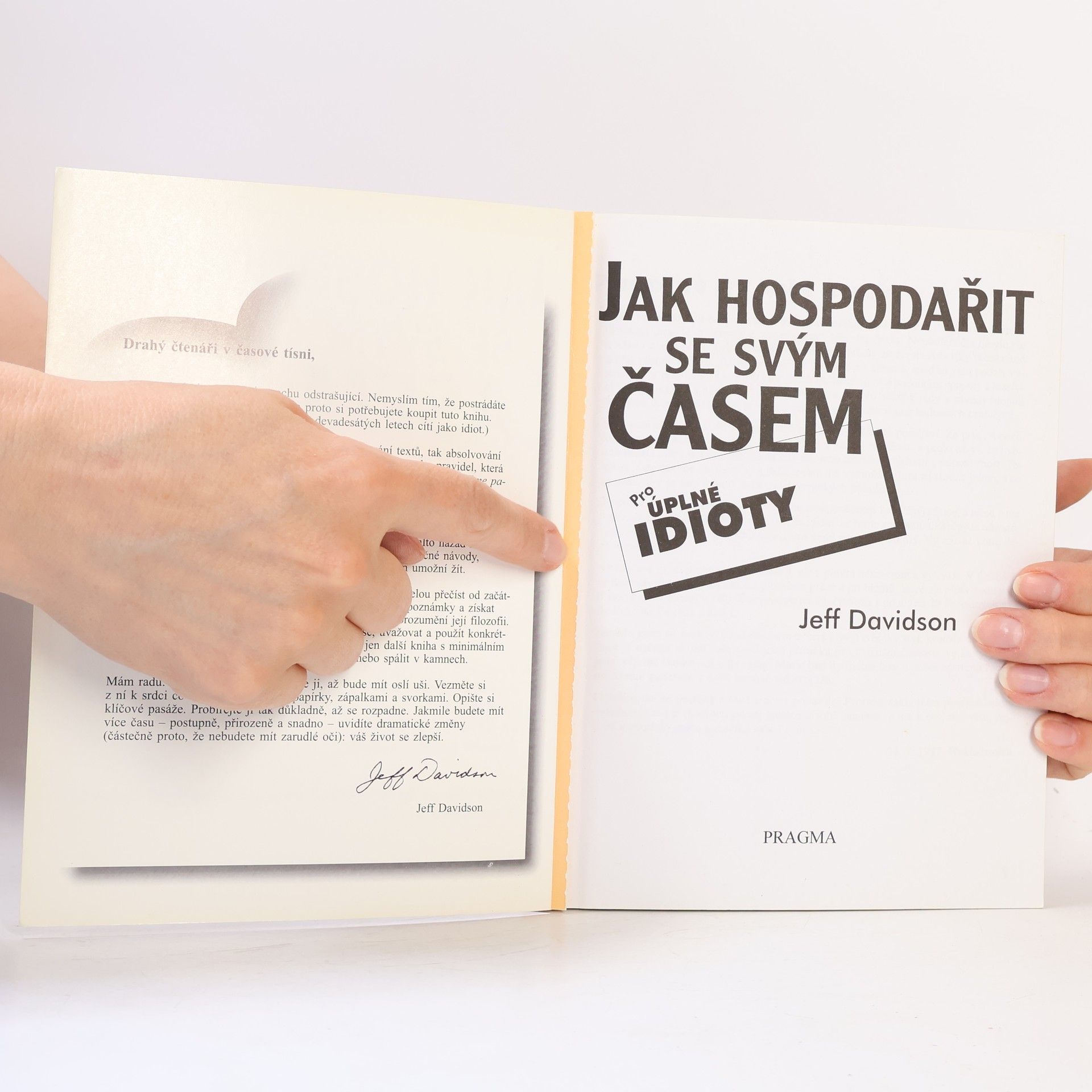 Jeff Davidson Jak hospodařit se svým časem