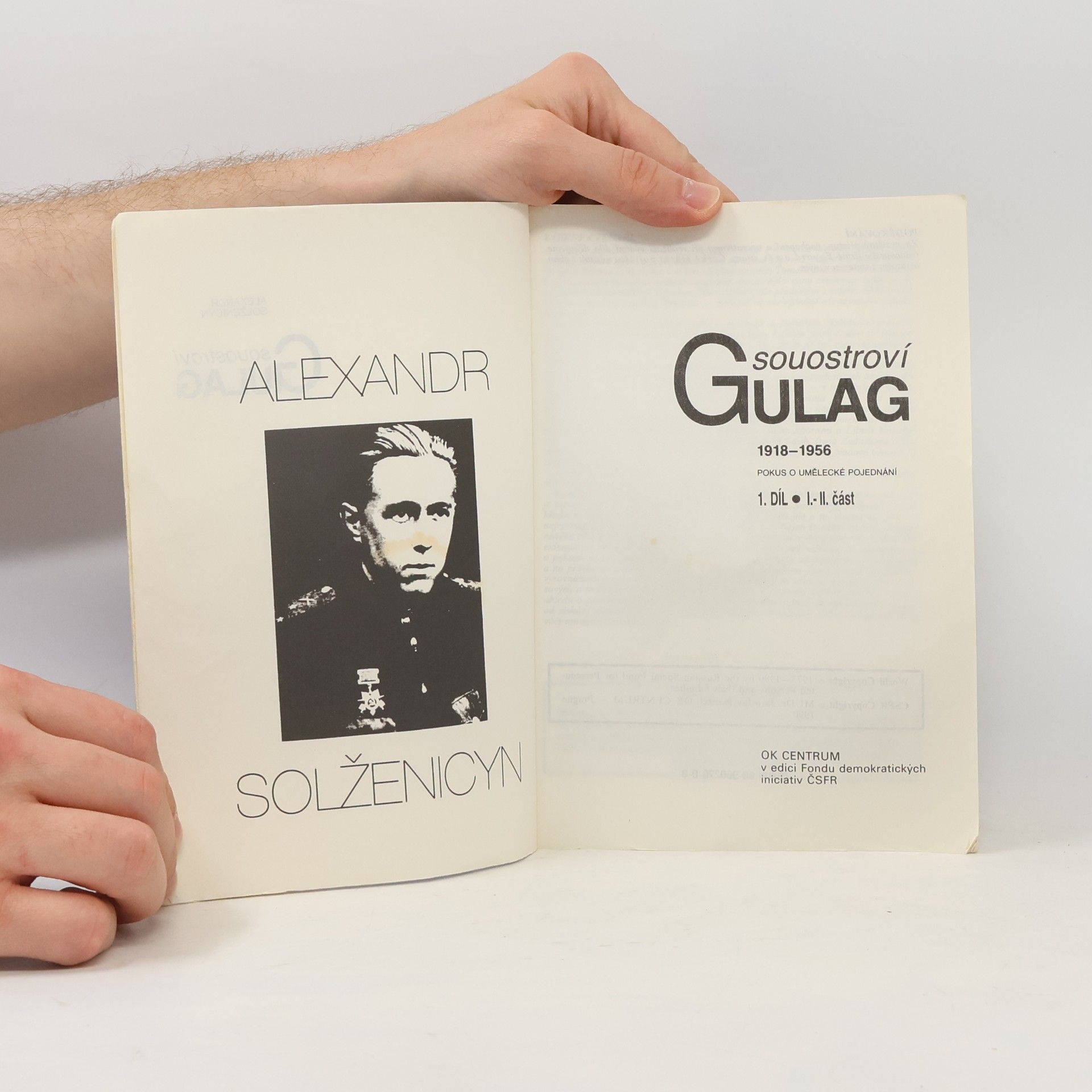 Alexander Issajewitsch Solschenizyn Souostroví Gulag 1