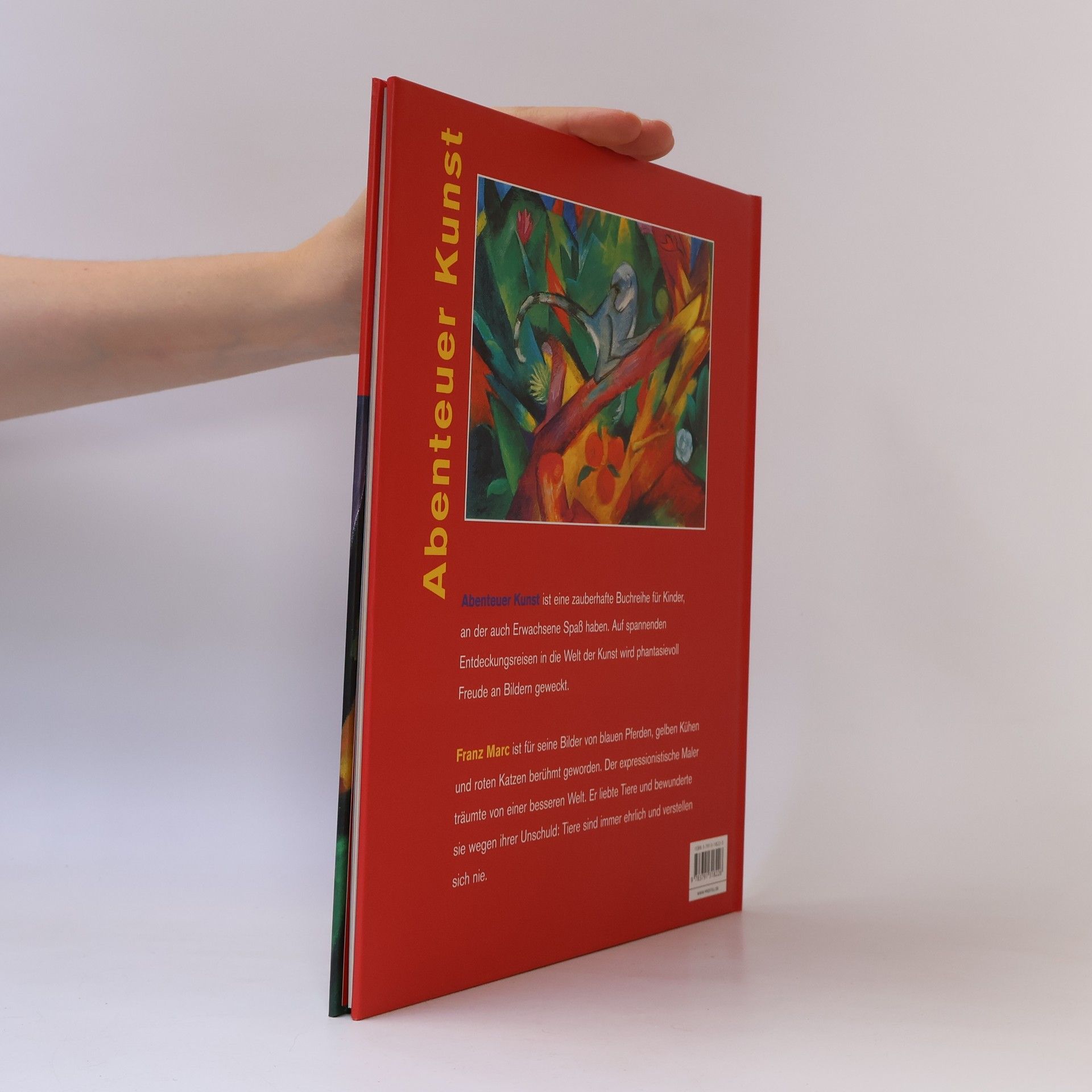 Angela Wenzel Franz Marc, Tiere unterm Regenbogen