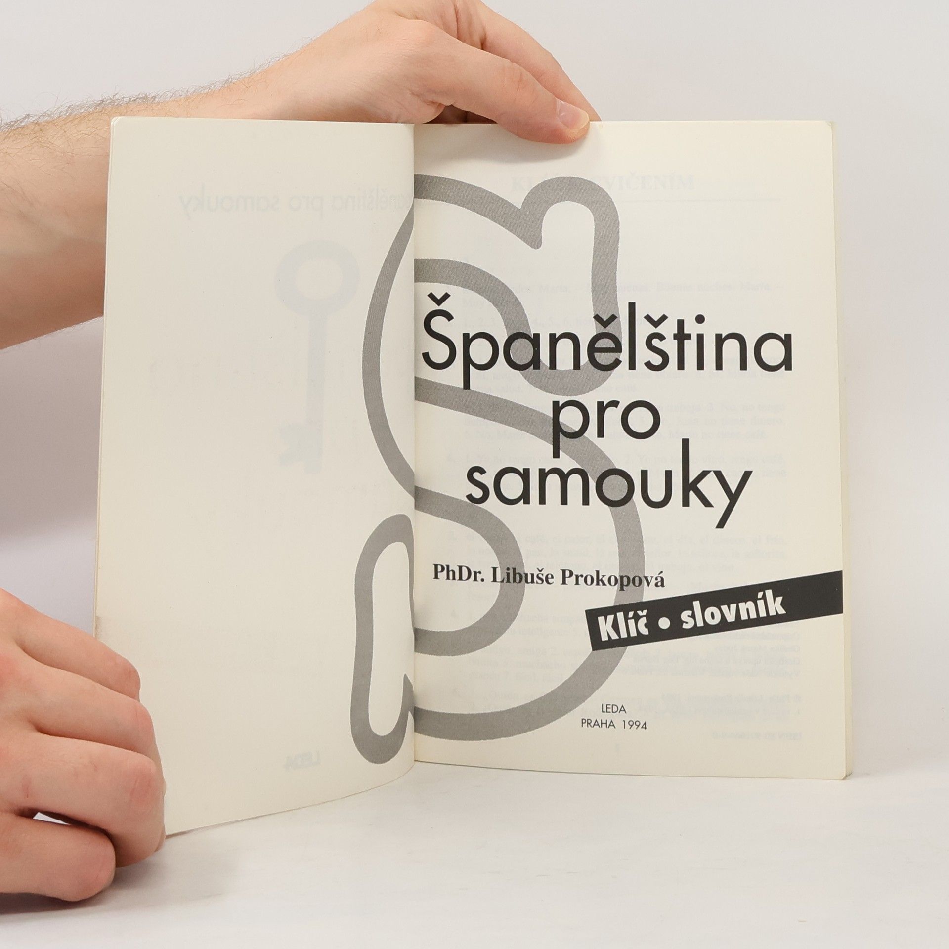 Prokopová Libuše Španělština pro samouky. Klíč, slovník