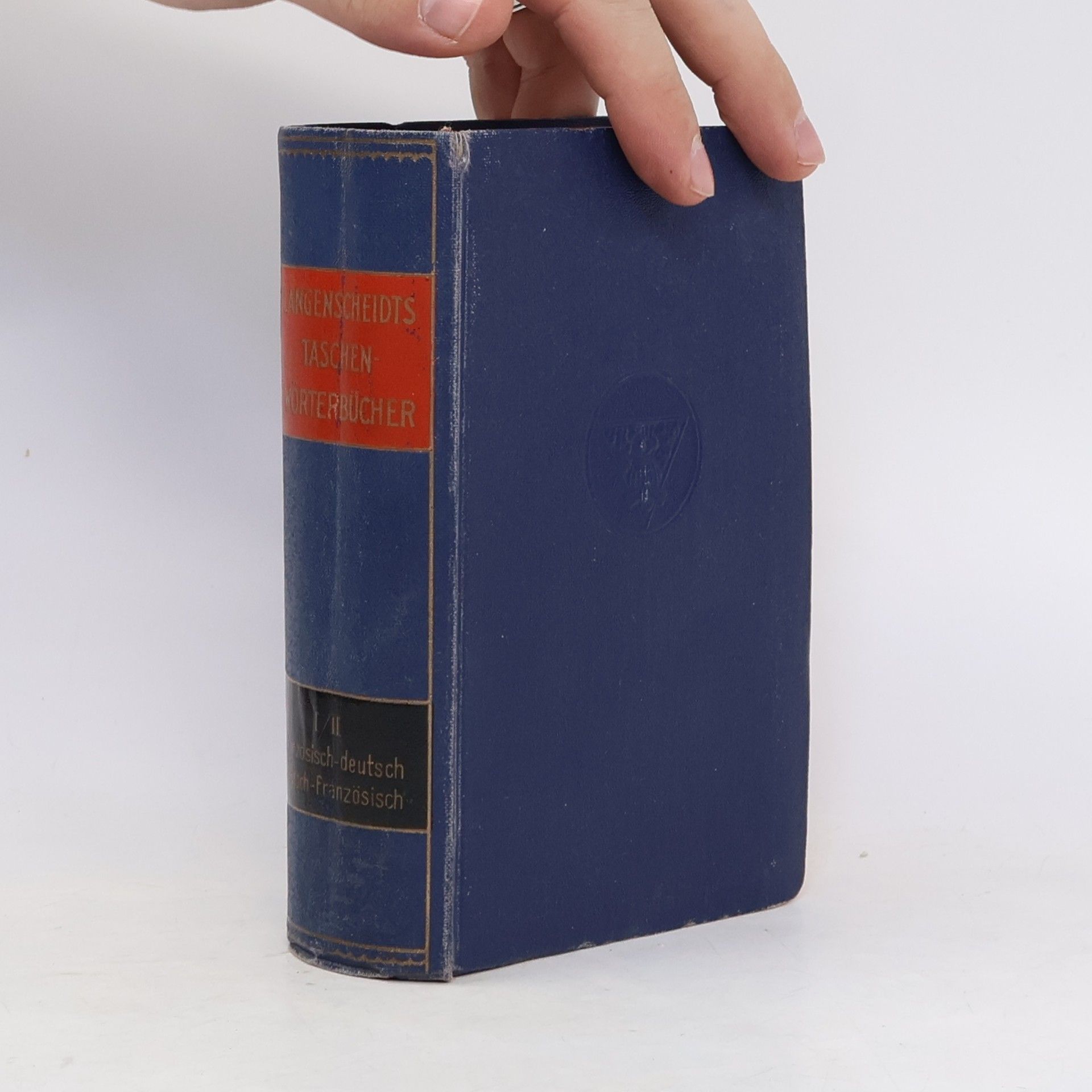 Jacob Schellens Dictionnaire de Poche des langues française et allemande I. / Taschenwörterbuch der französischen und deutschen Sprache I.