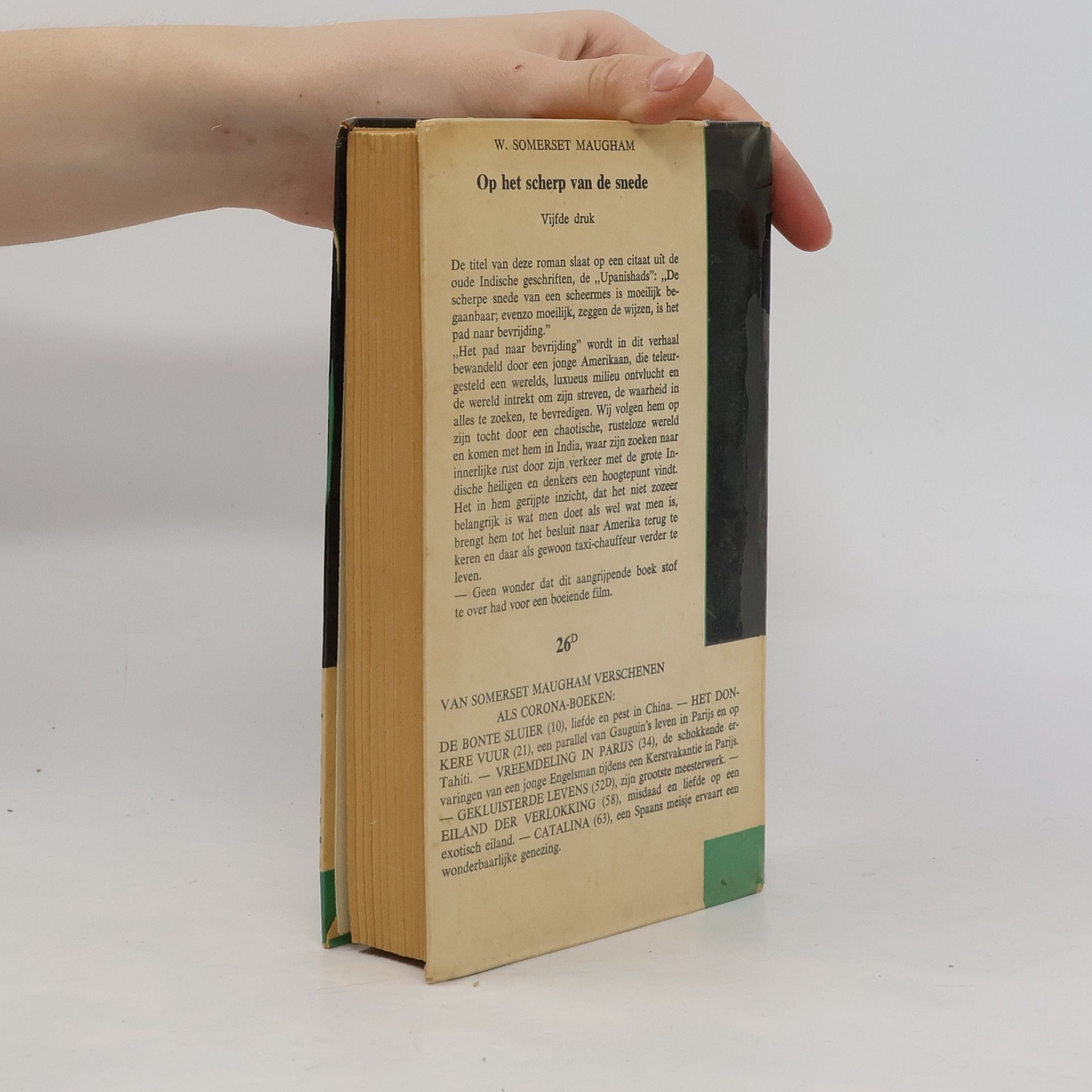 William Somerset Maugham Op het scherp van de snede