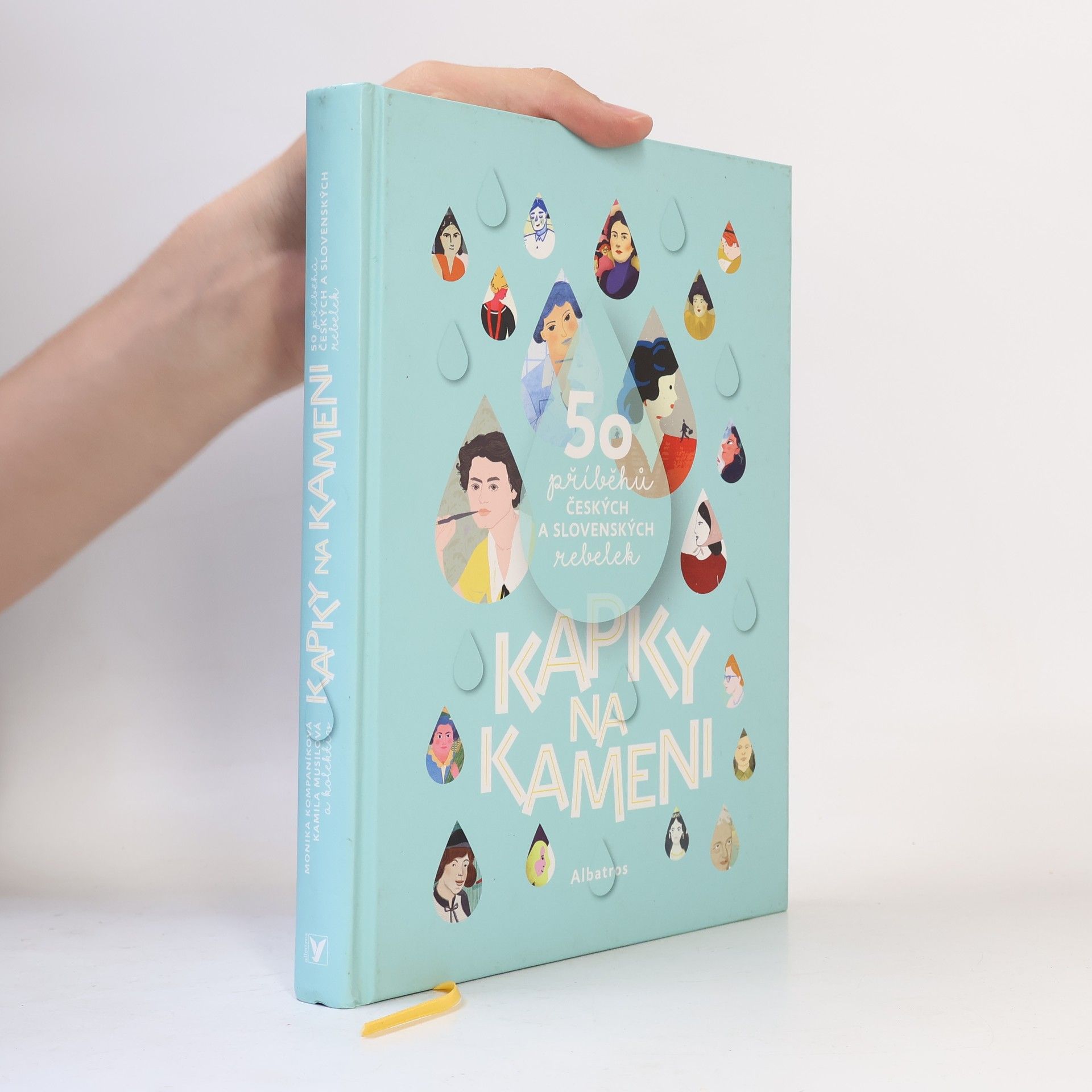 Autorenkollektiv Kapky na kameni : 50 příběhů českých a slovenských rebelek