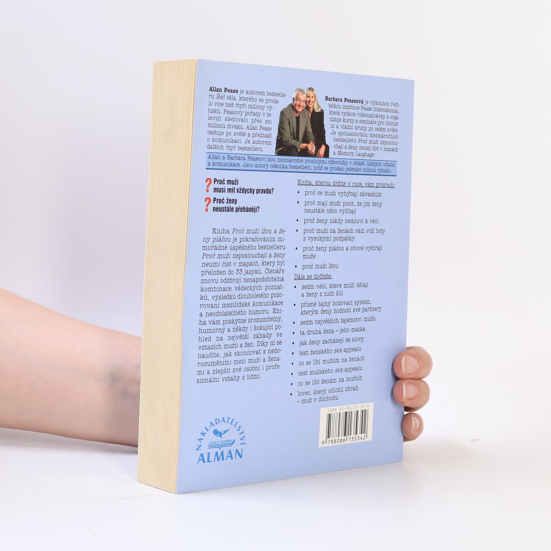 Allan Pease Proč muži lžou a ženy pláčou