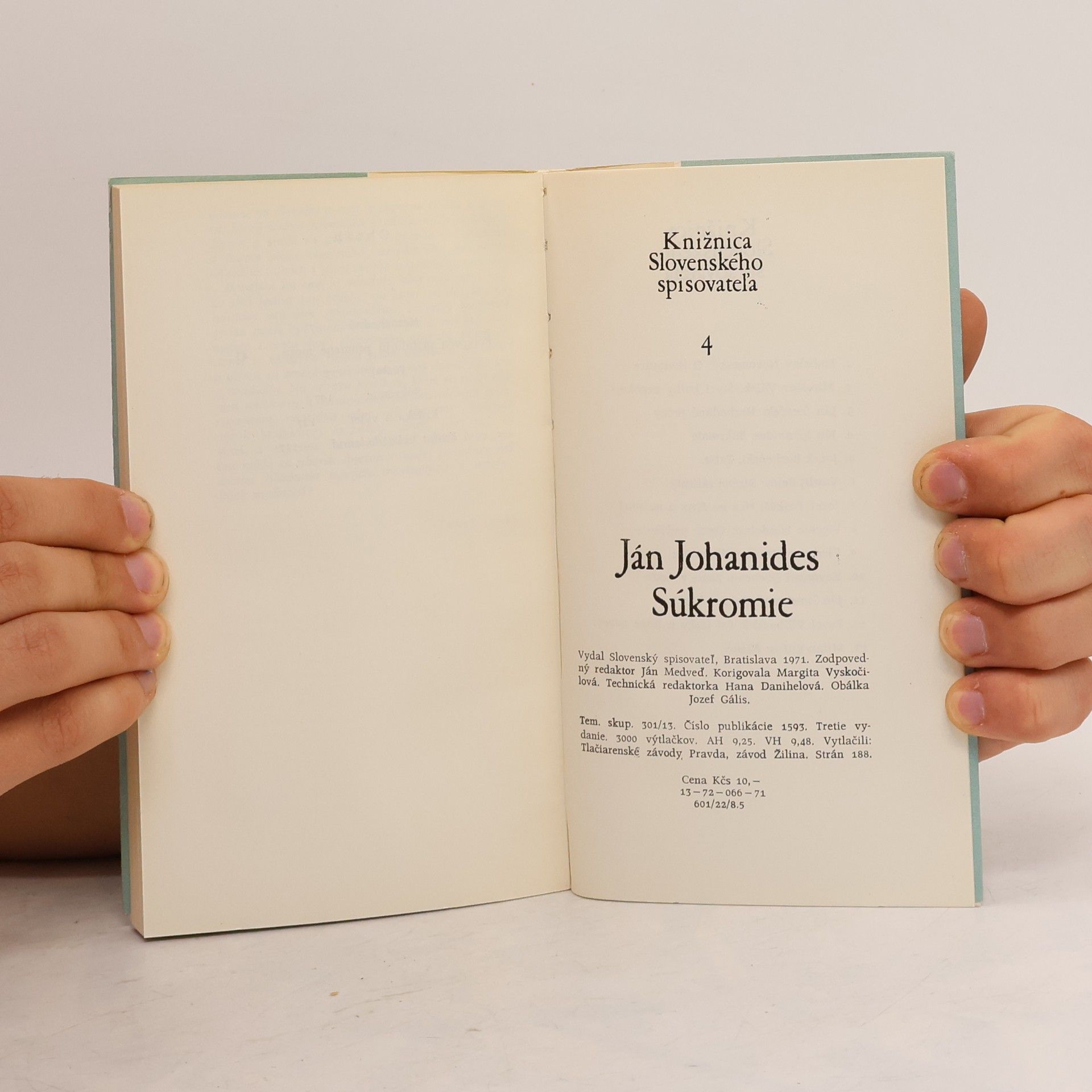 Ján Johanides Súkromie