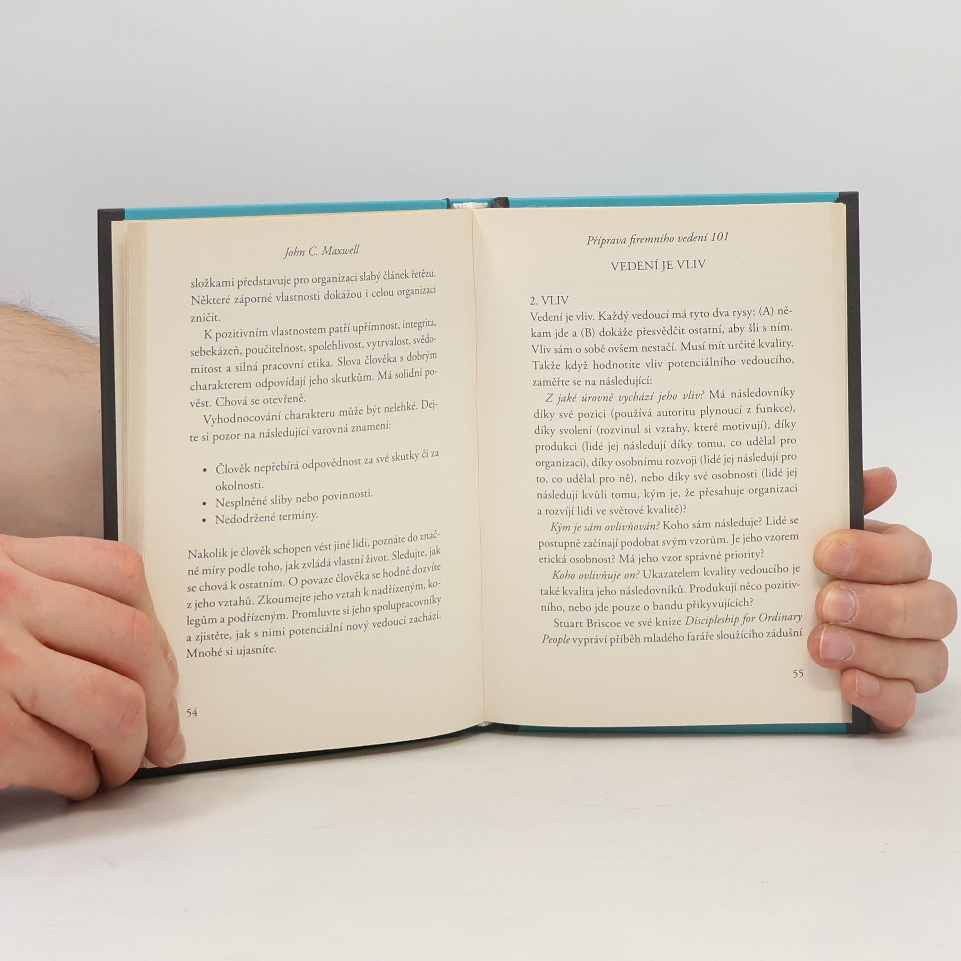John C. Maxwell Příprava firemního vedení 101 : co musí každý lídr znát