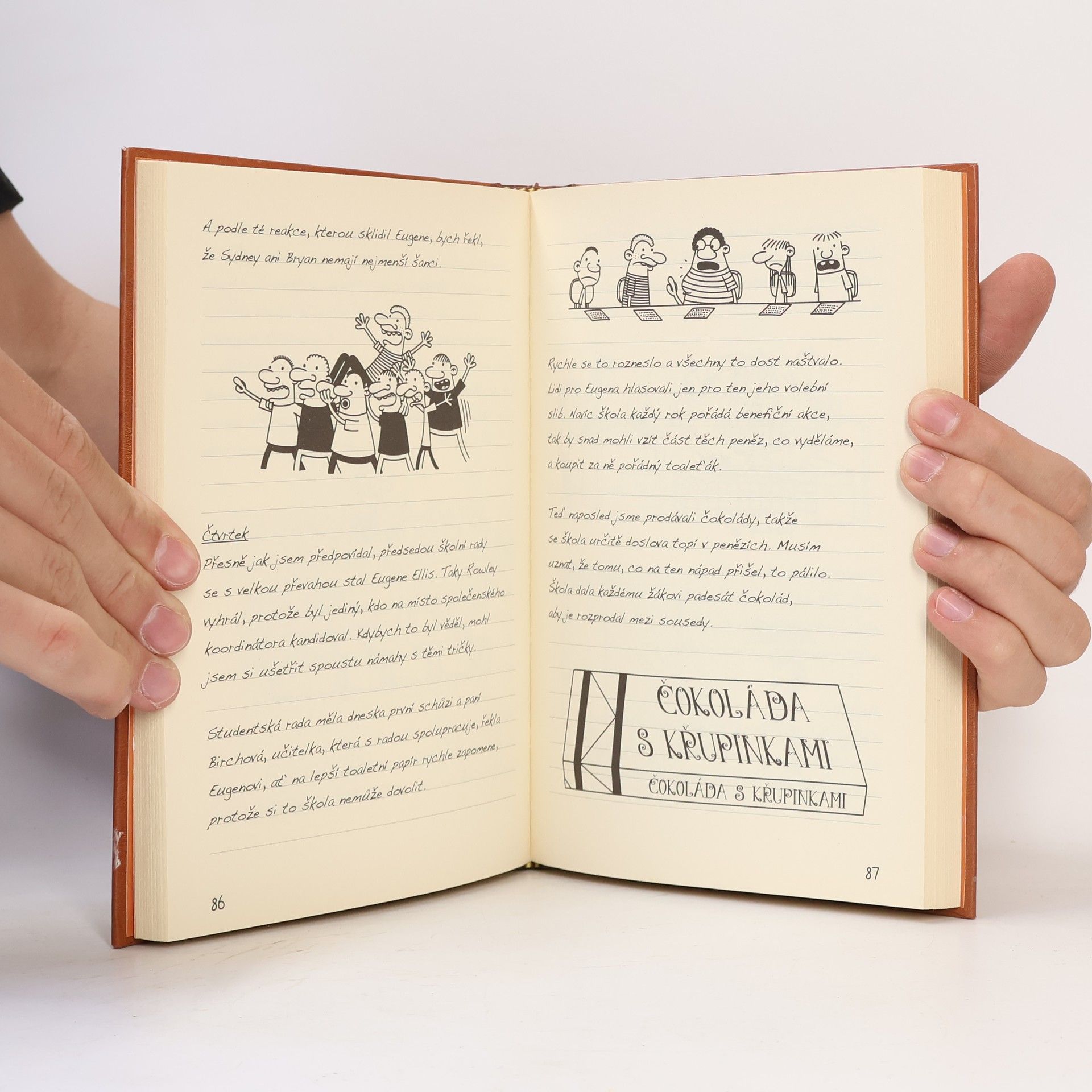 Jeff Kinney Deník malého poseroutky 7. Páté kolo u vozu