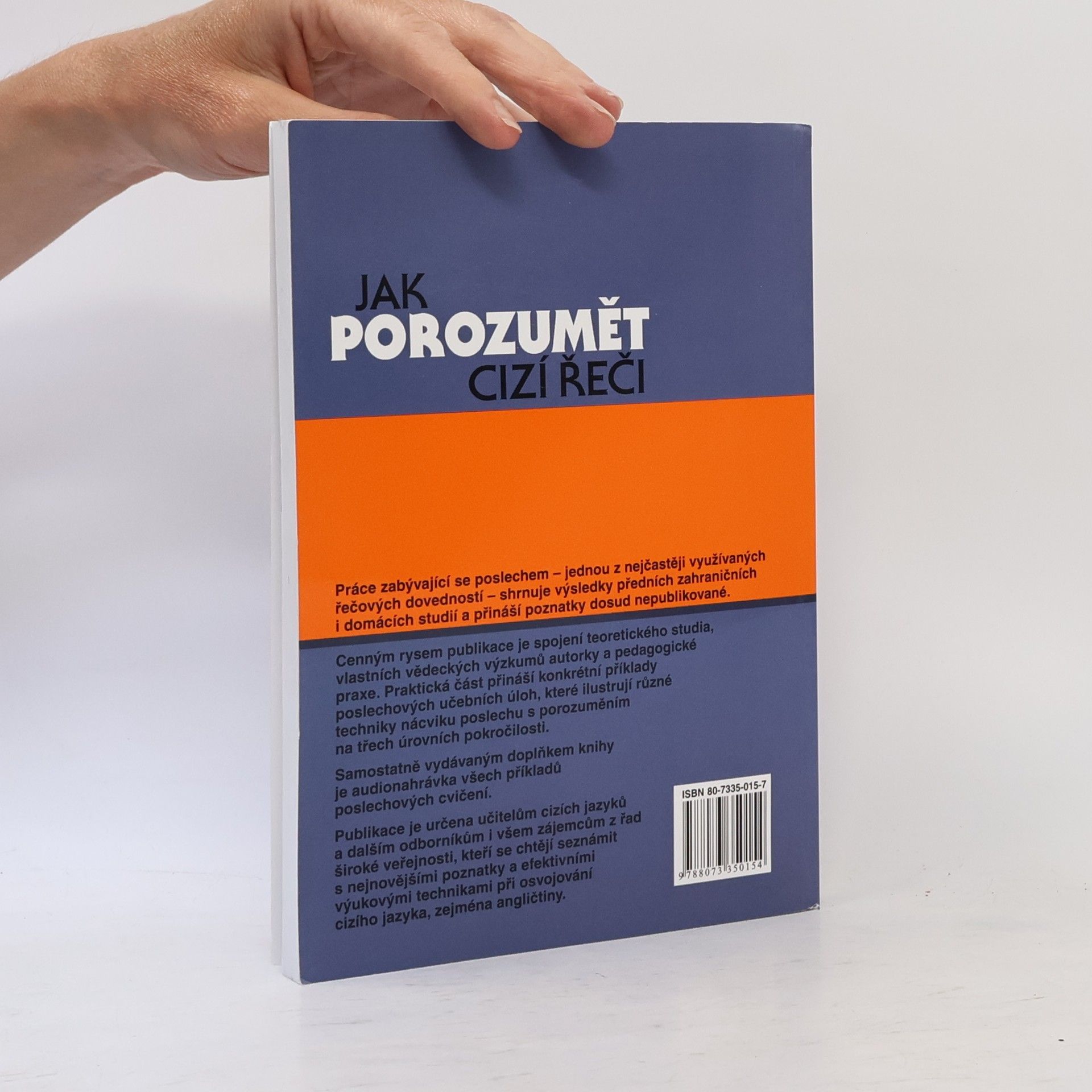 Ludmila Kollmannová Jak porozumět cizí řeči