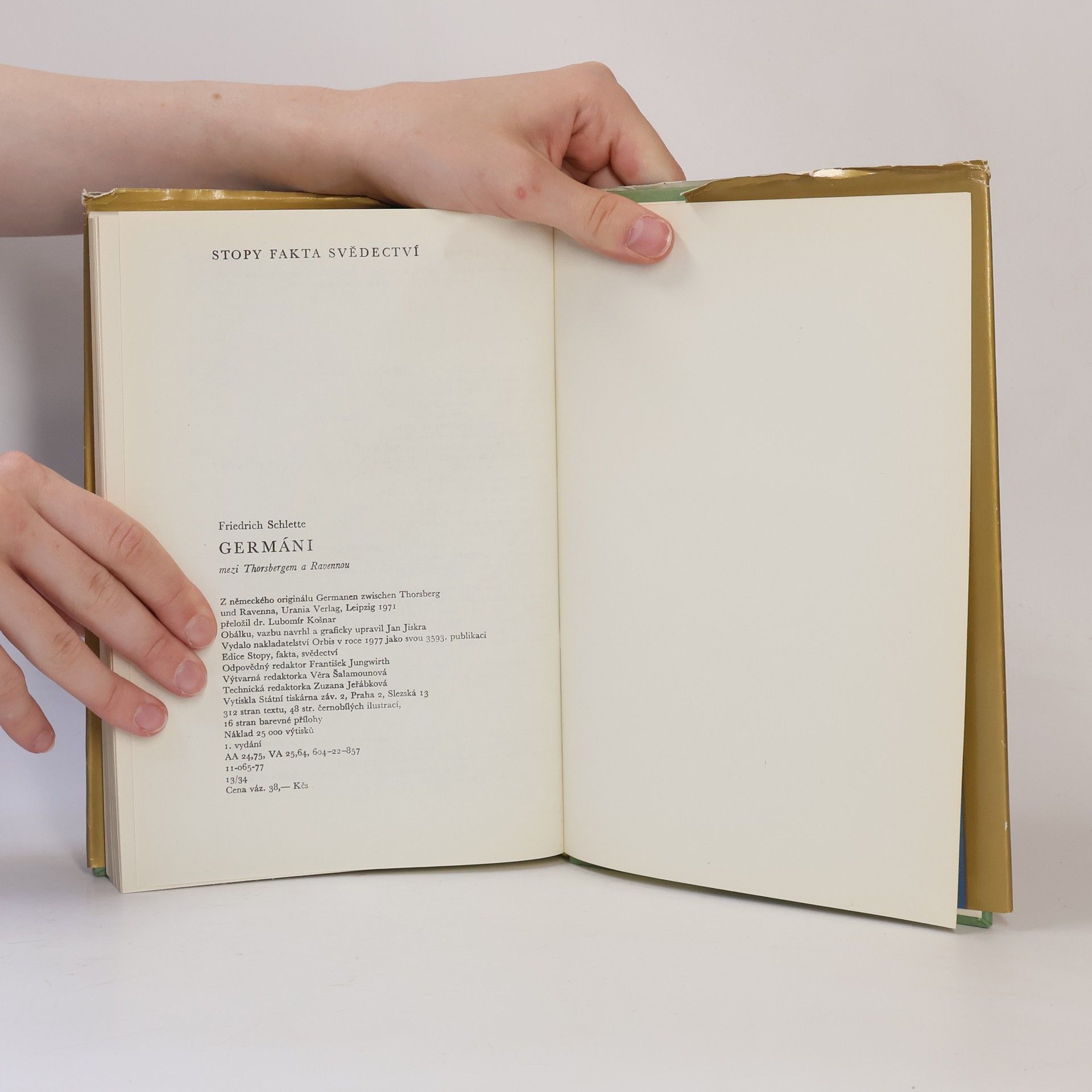 Friedrich Schlette Germáni mezi Thorsbergem a Ravennou