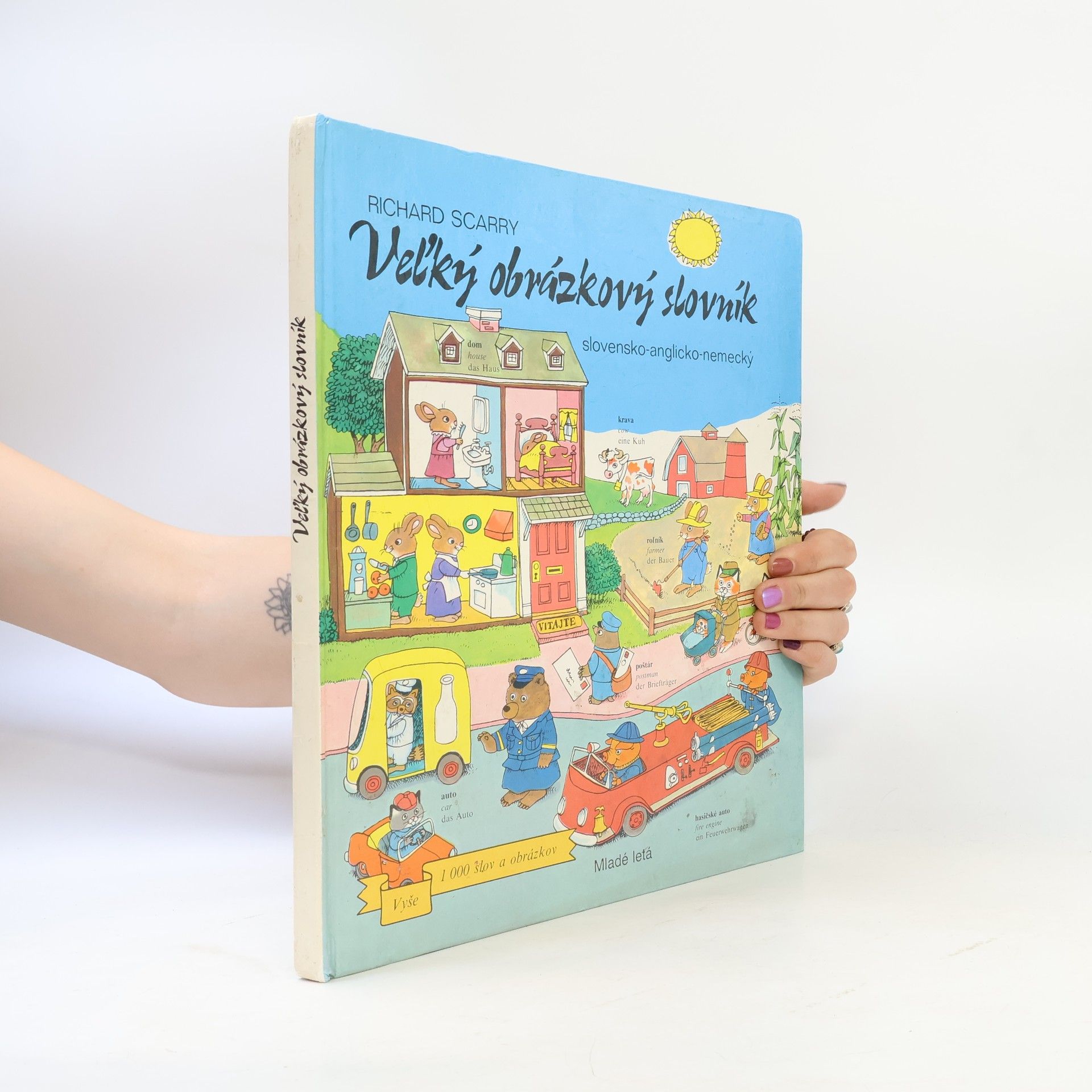 Richard Scarry Veľký obrázkový slovník. Slovensko-anglicko-nemecký
