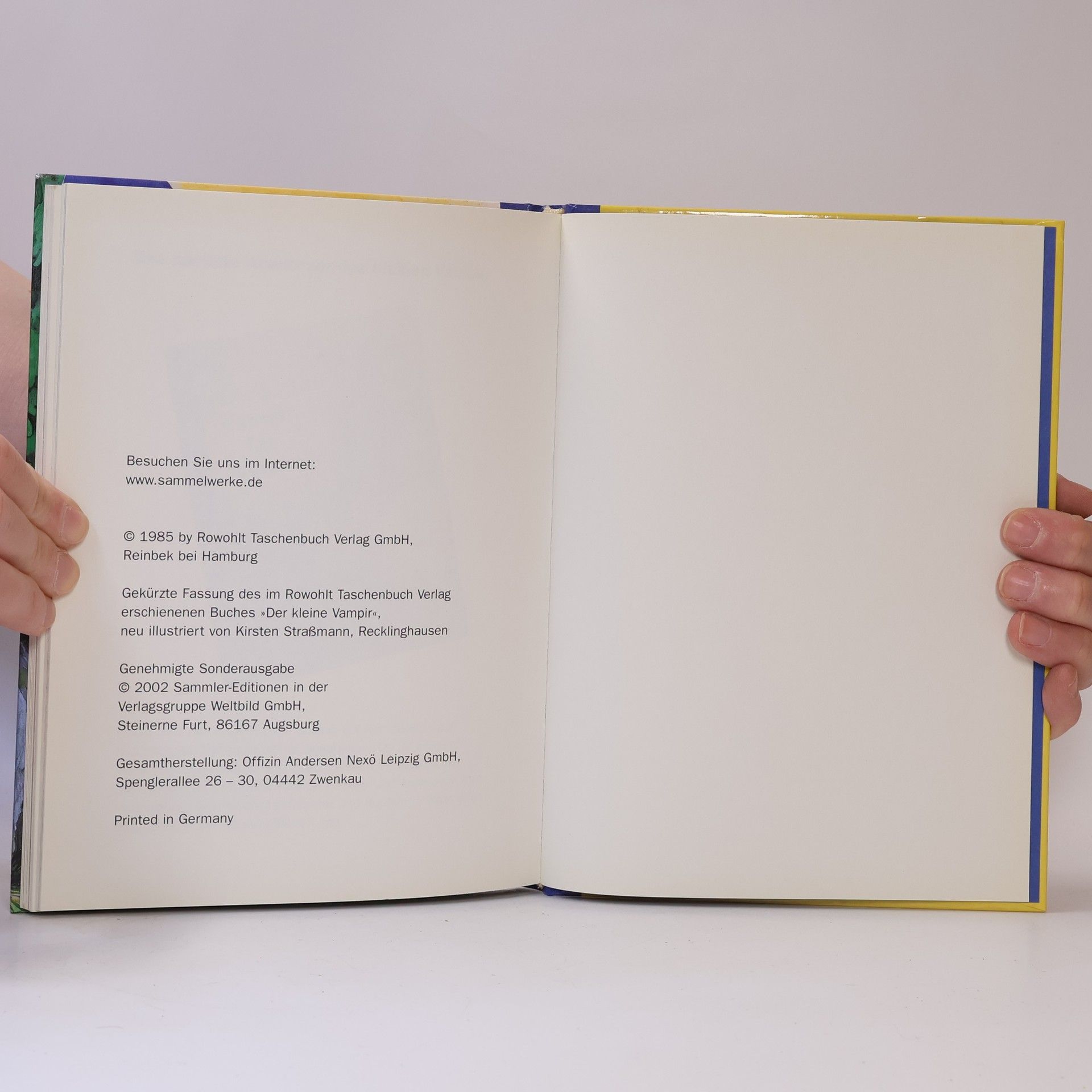 Angela Sommer Bodenburg Der Kleine Vampir in Gefahr