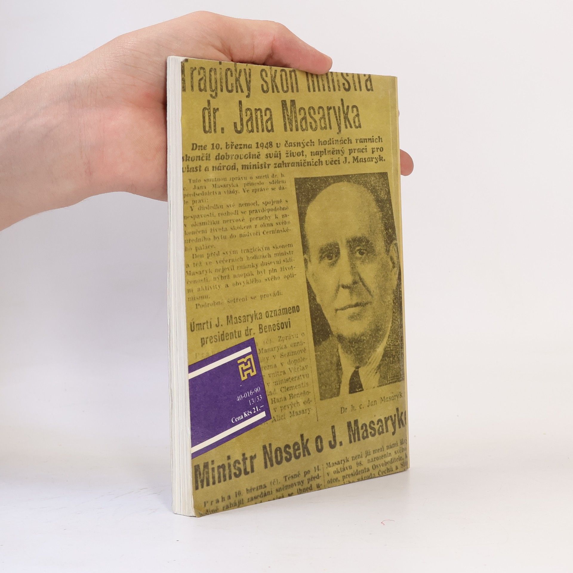 Petr Kettner Proč zemřel Jan Masaryk?