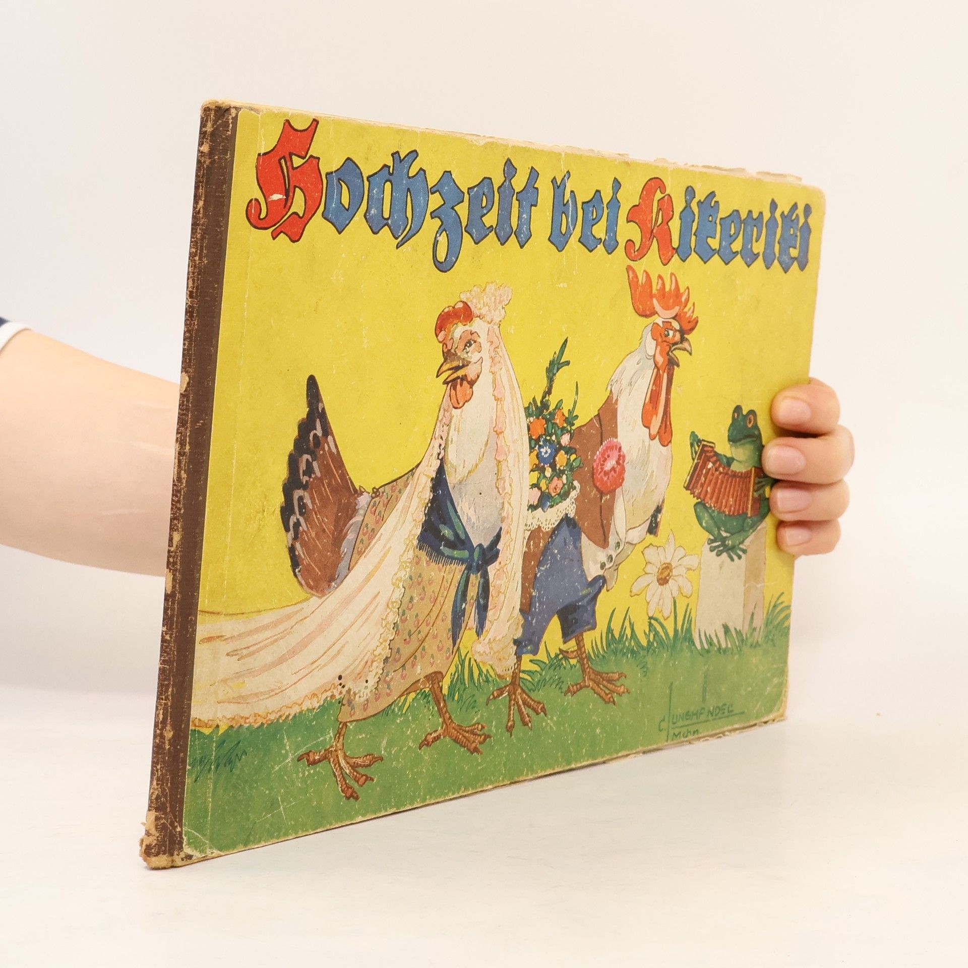 Karl Joseph Simrock Hochzeit bei Kikeriki