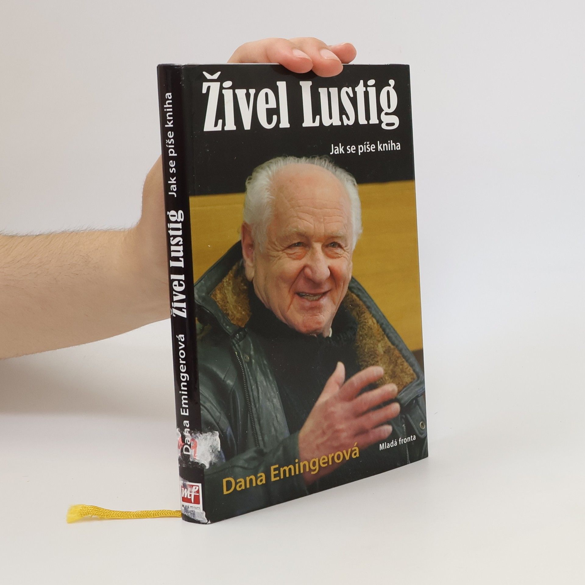 Dana Emingerová Živel Lustig. Jak se píše kniha aneb Hoď sebou ty bejku, už nemám moc času