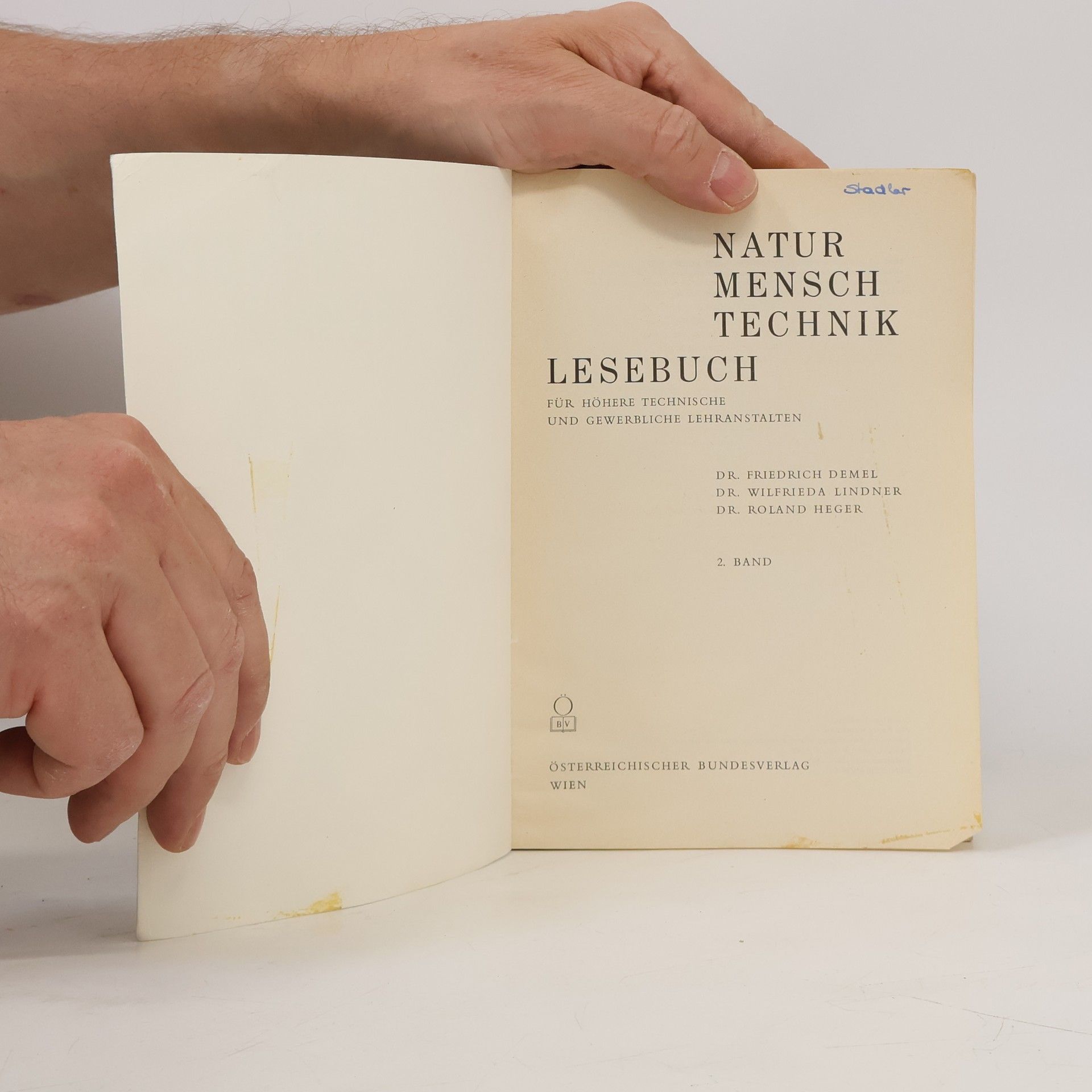 Demel  Lesebuch Natur Mensch Technik 2