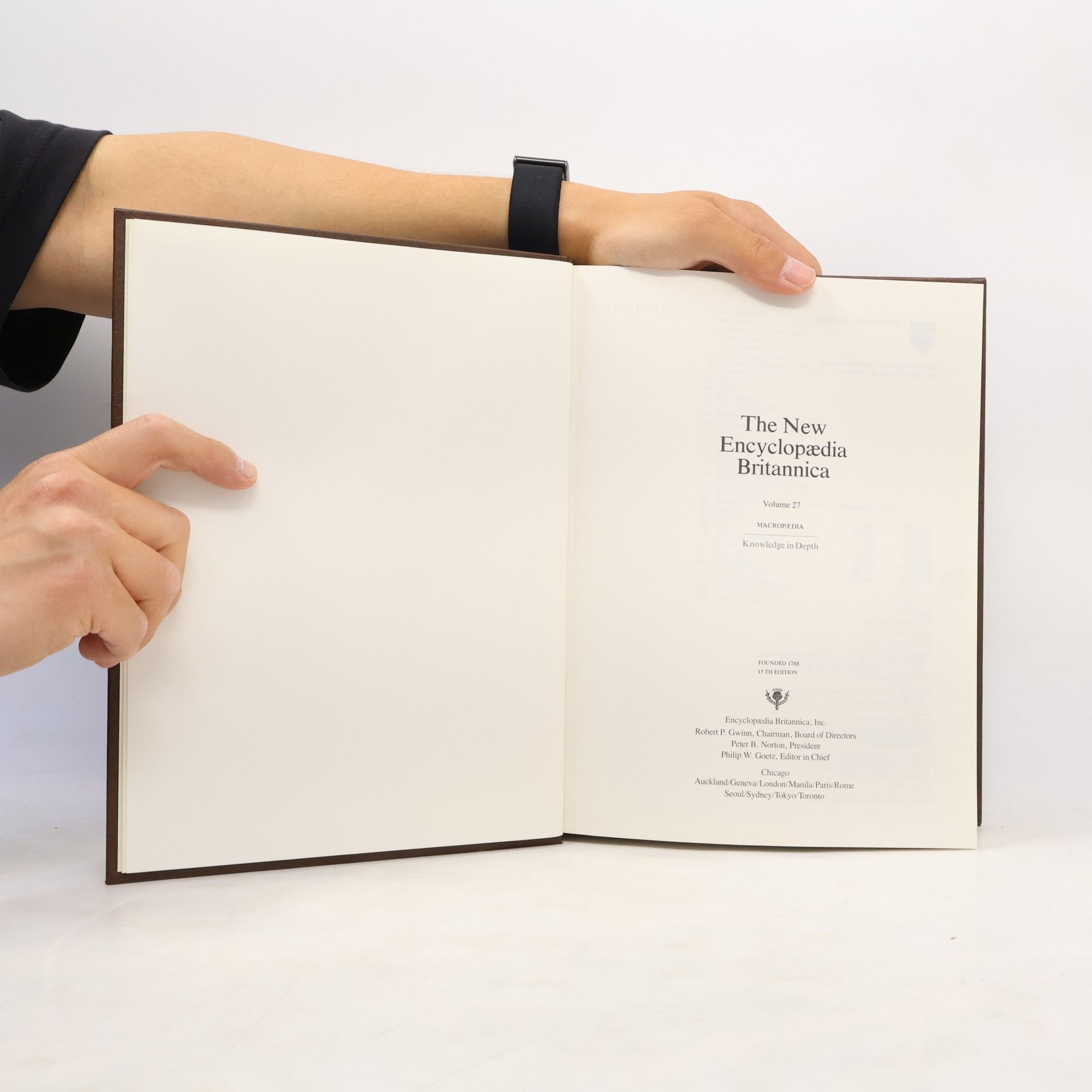 Various authors The New Encyclopædia Britannica 27