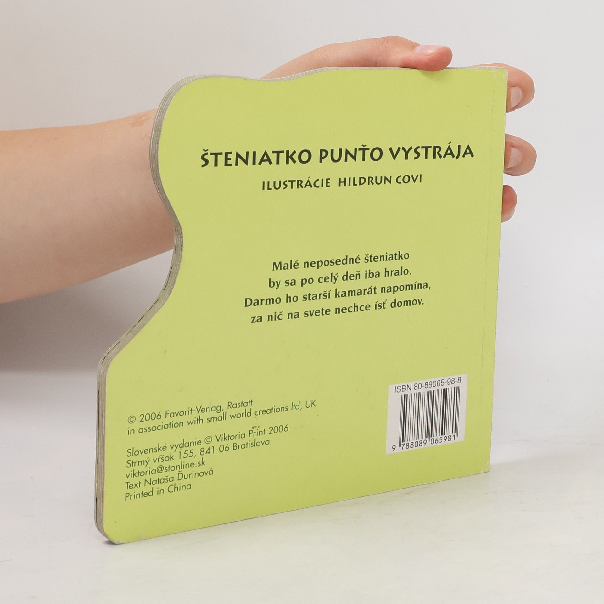 Nataša Ďurinová Šteniatko Punťo vystrája