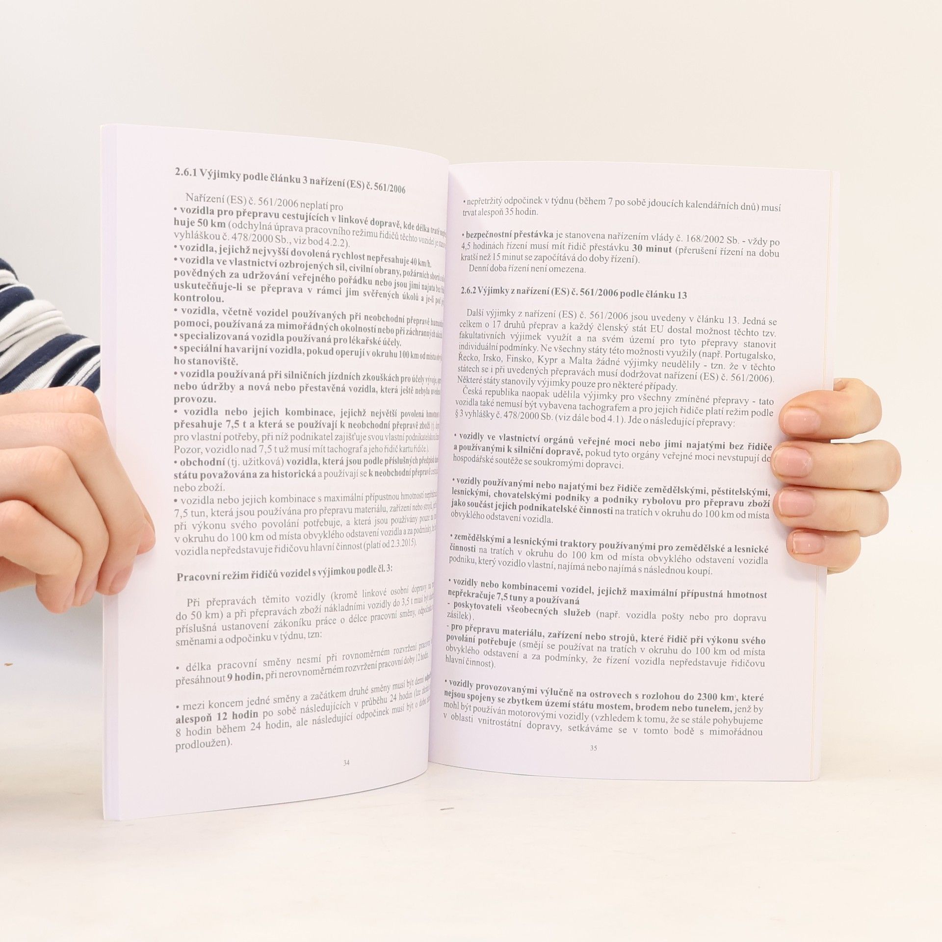 Autorenkollektiv Pracovní režim a pracovní doba řidiče