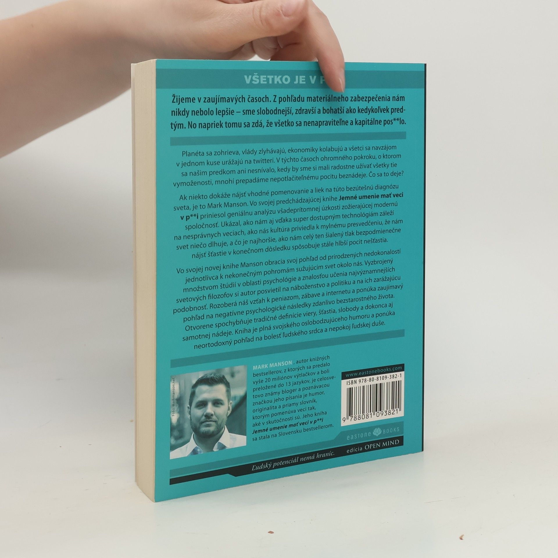 Mark Manson Všetko je v p**i